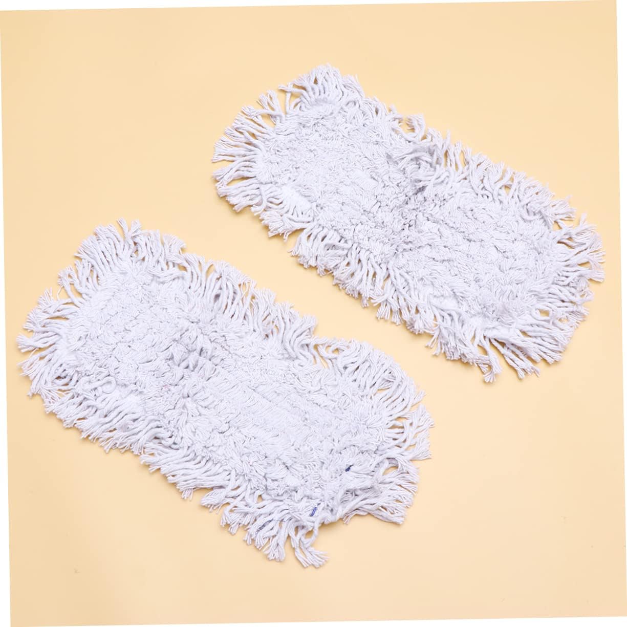 FRCOLOR 2pcs Thread Mop Replacement Cloths
