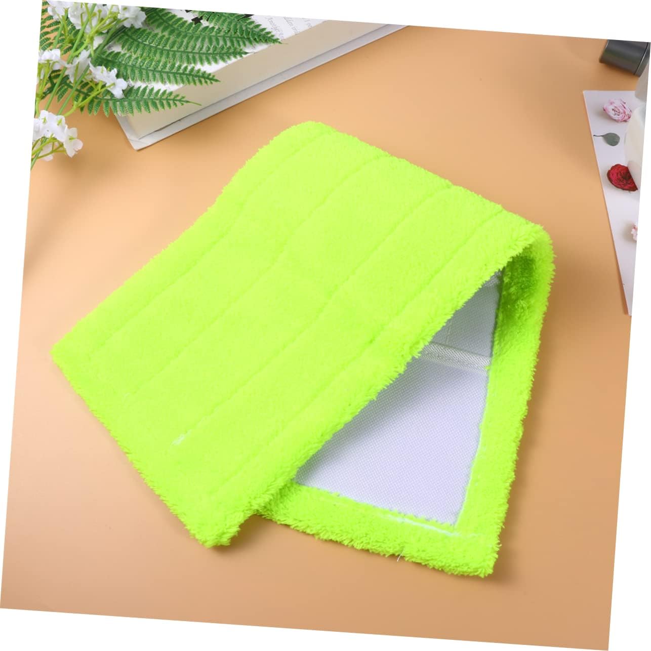 CALLARON Coral Velvet Mop Head Refill Pads 2-Pack