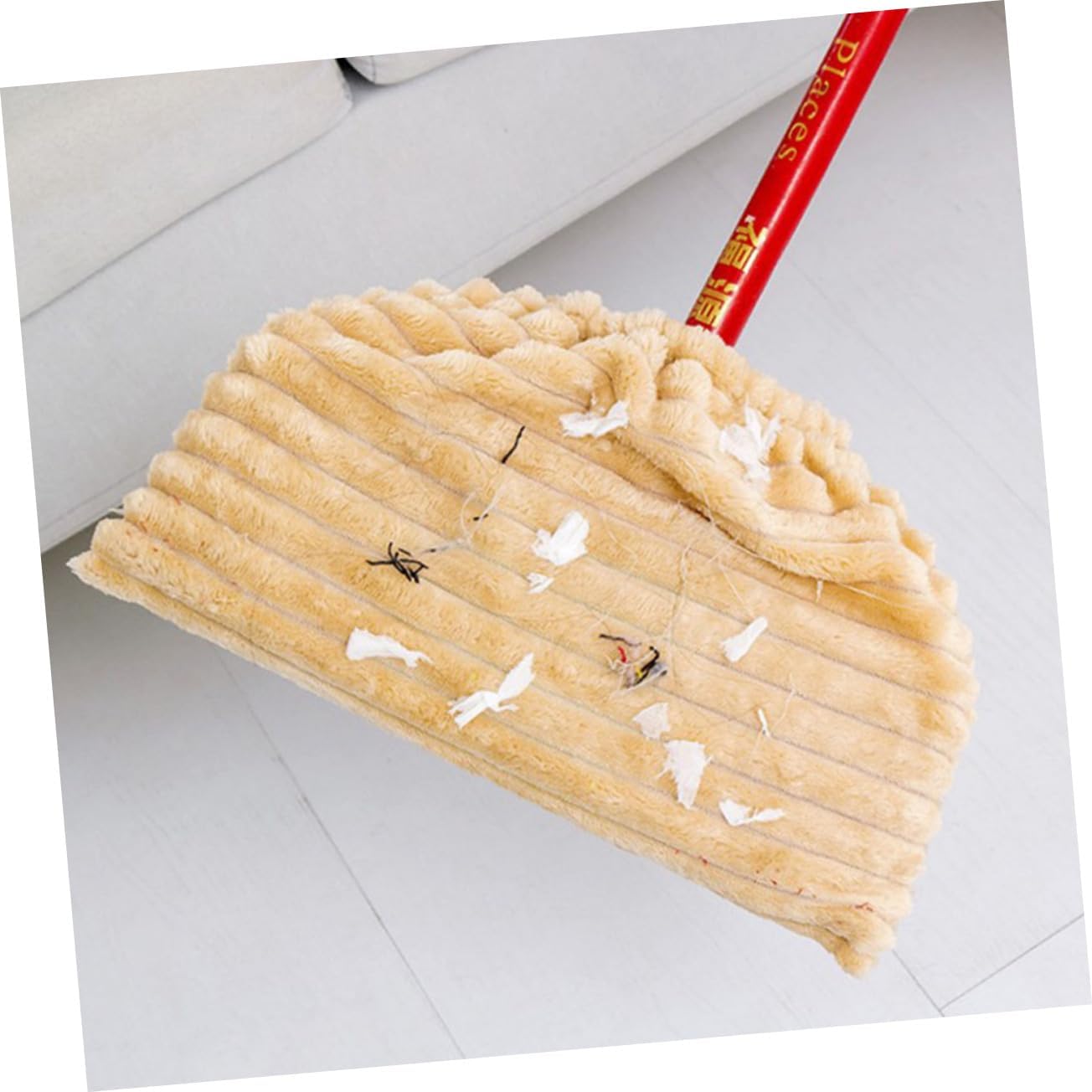 Ipetboom 2pcs Reusable Broom Cloth Cover Replacement