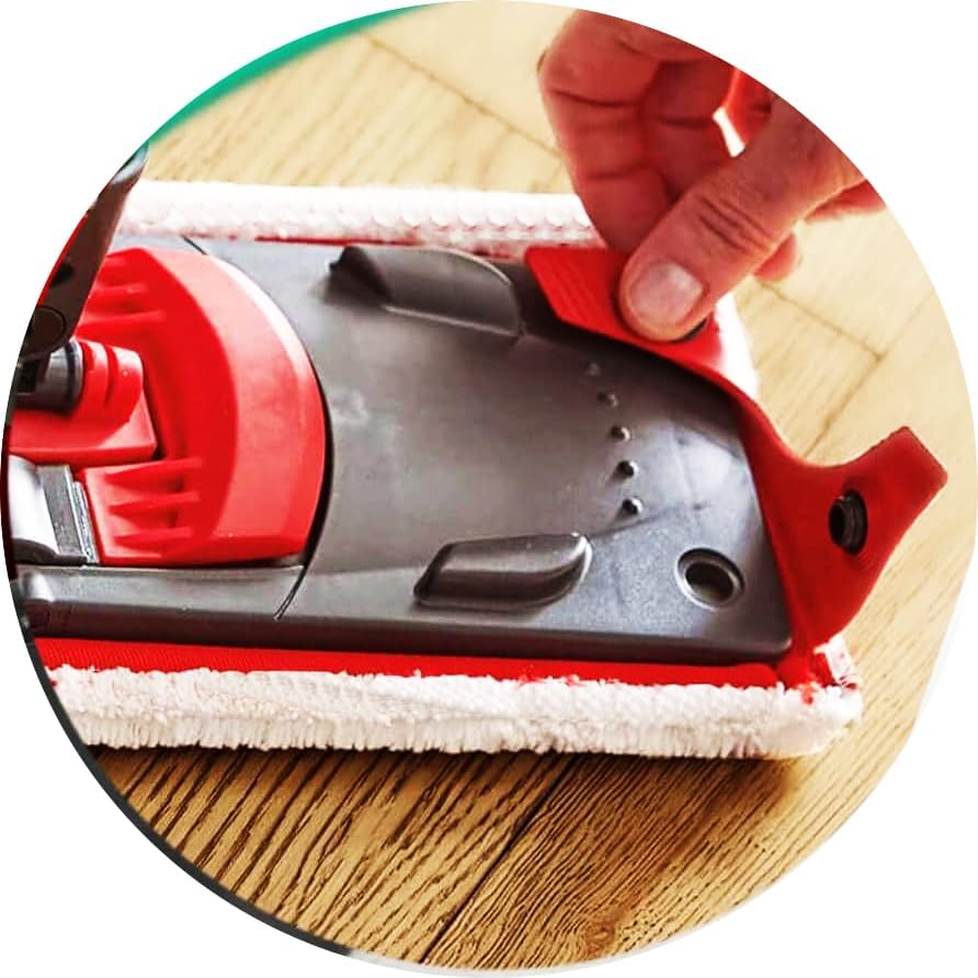 4PCS Microfiber Floor Mop Pads for Spray System