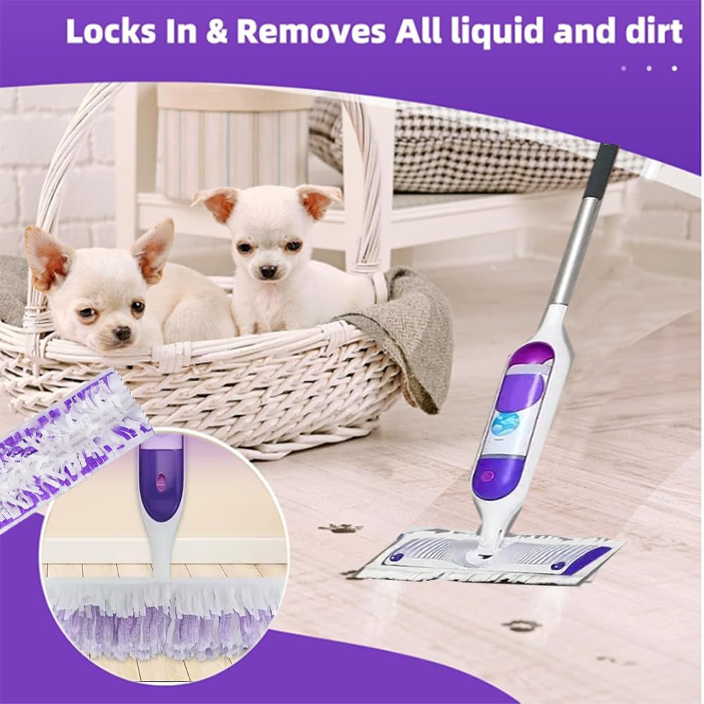 YFLY 10 Pack Replacement Mop Pads for Swiffer PowerMop