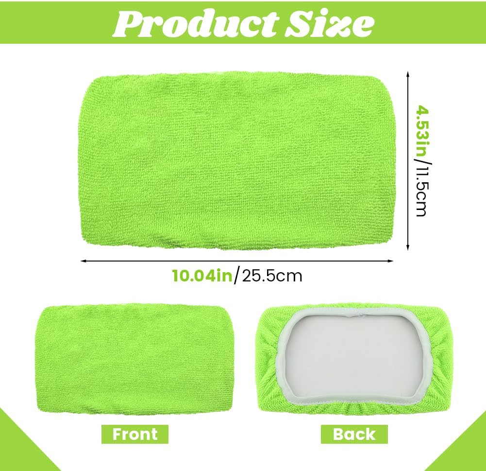 4-Pack Reusable Microfiber Mop Pads for Swiffer Sweeper