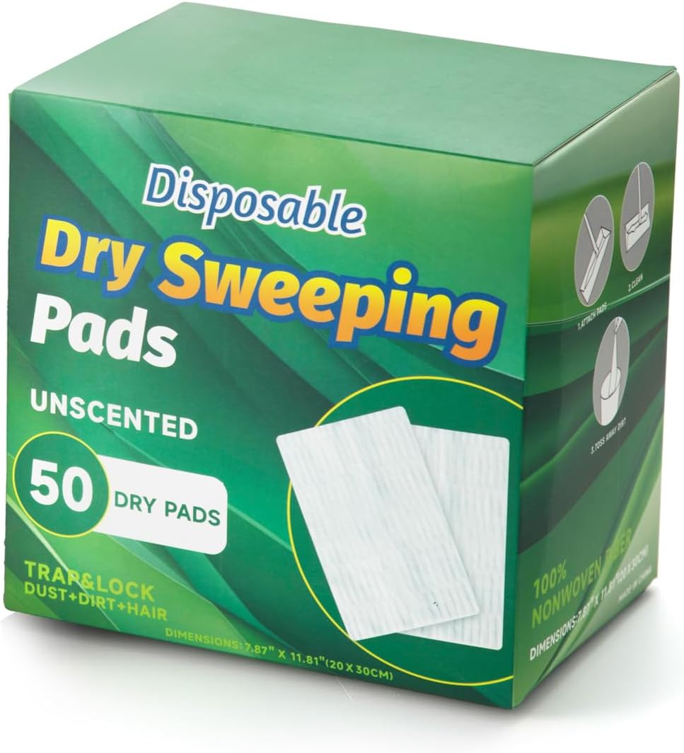 Peachicha Dry Sweeping Cloths Refills 150 Count 787x1181 Inch