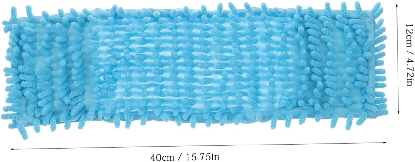 Ipetboom 2pcs Blue Mop Cloth Replacement for Home Use