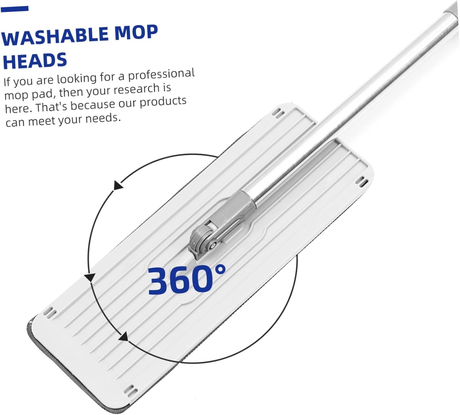 5Pcs Spray Mop Pads Washable Replacement Mop Heads