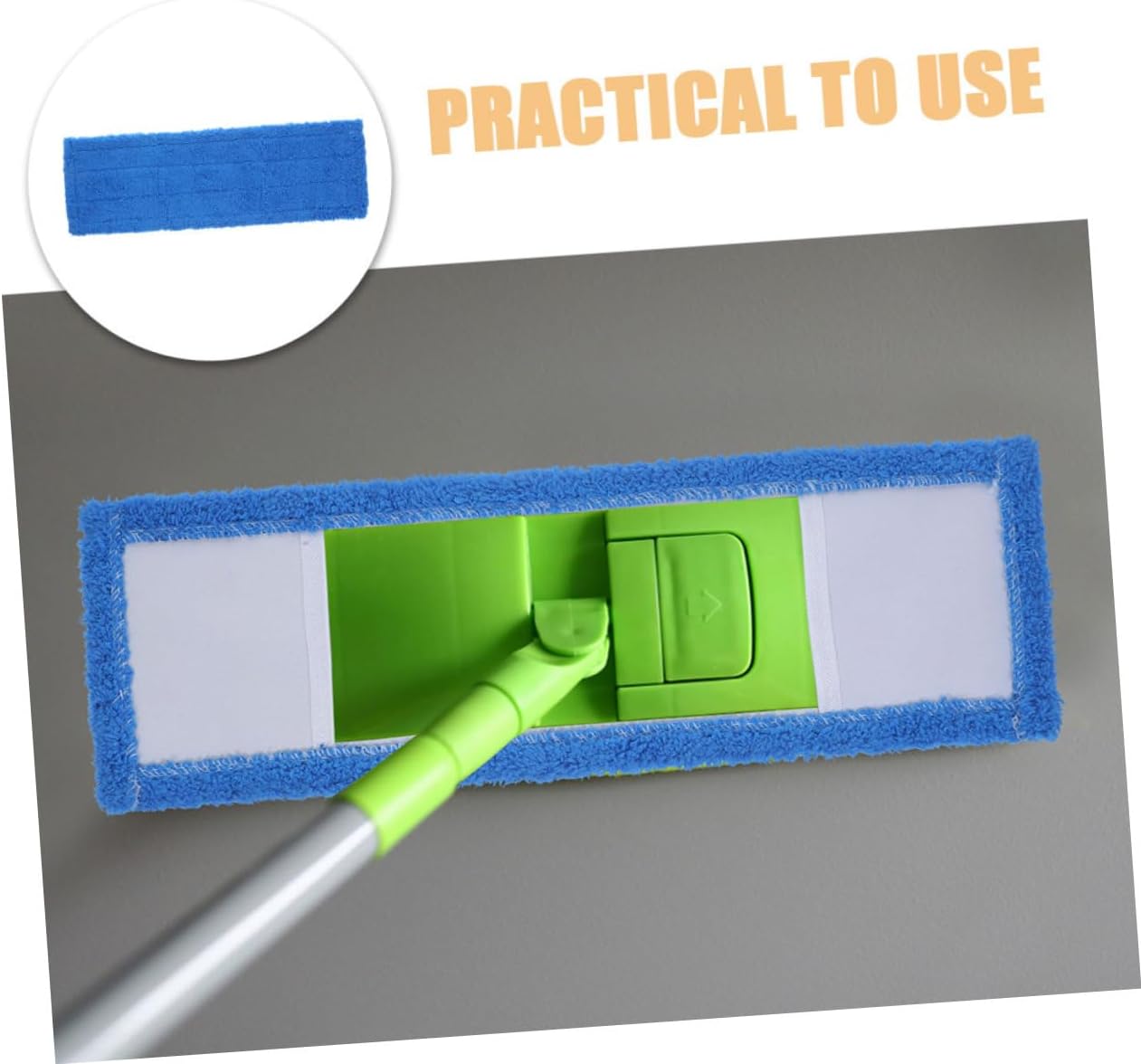 3Pcs Coral Fleece Mop Pads Replacement