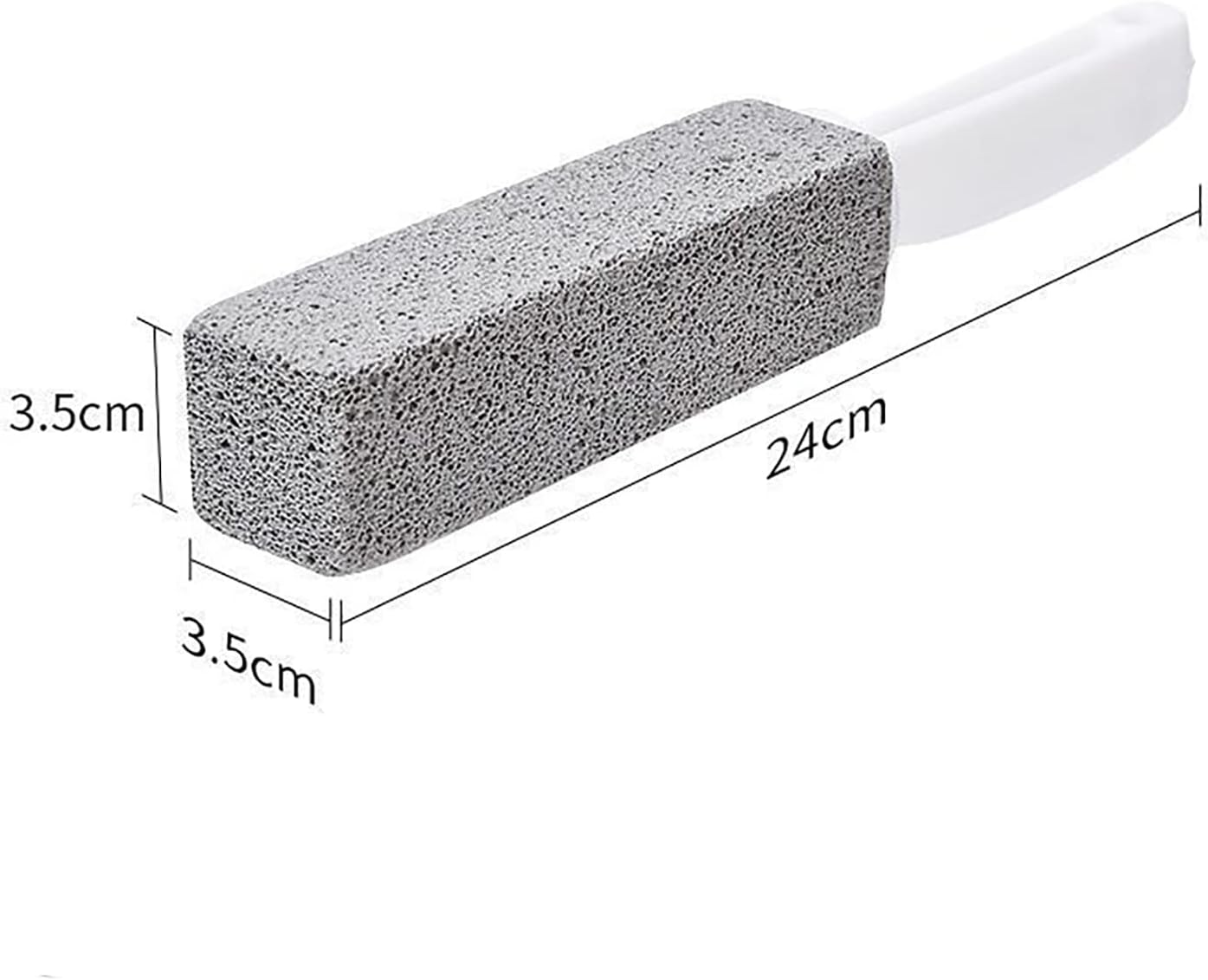 Jowmoy 2 Pack Pumice Stone Toilet Cleaner with Handle