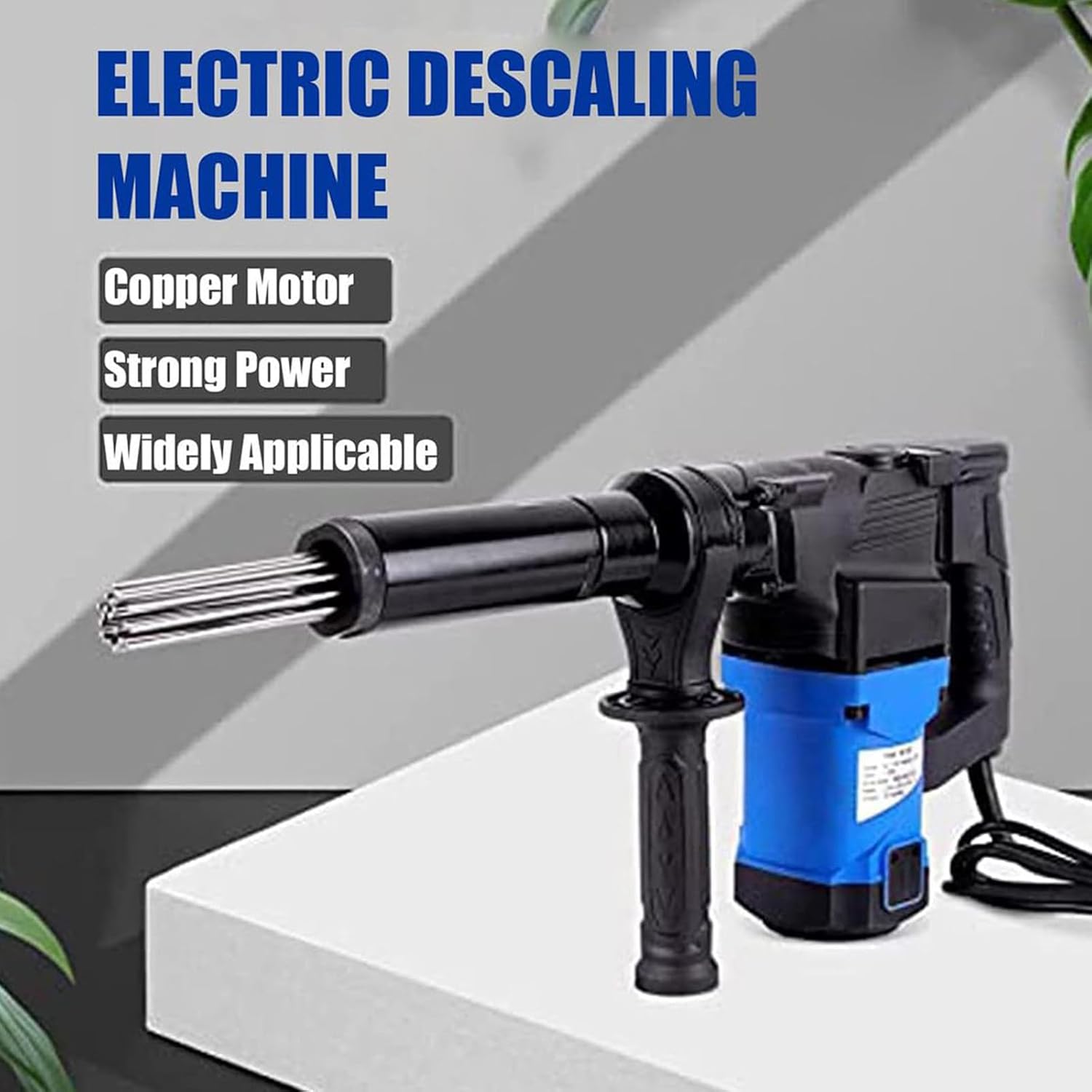 220V110V Electric Needle Scaler 1100W High-Power Rust Remover