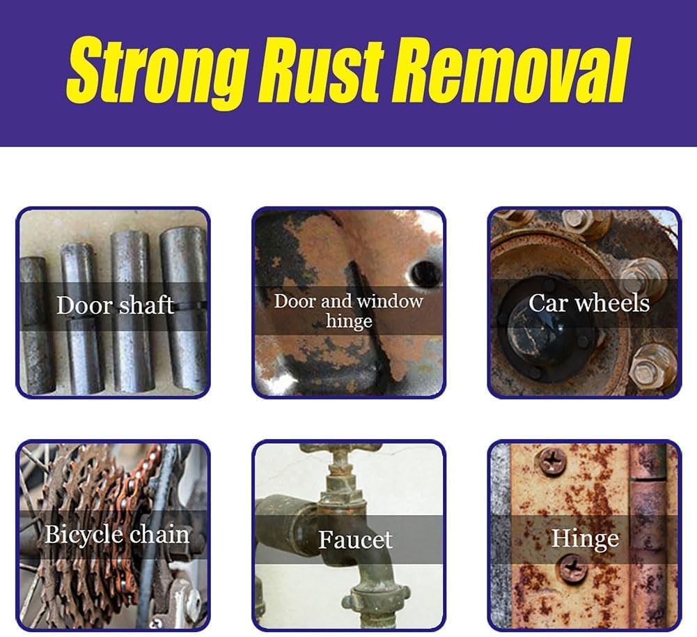 RJDJ Multipurpose Rust Remover Spray 3pc Kit