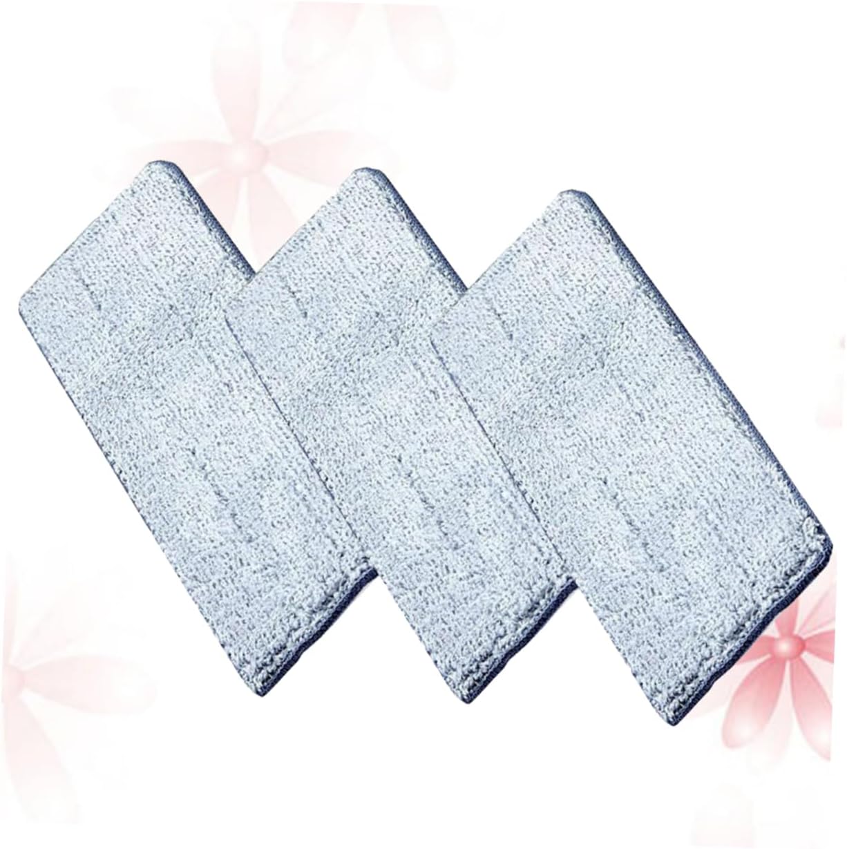 3pcs Durable Mop Cloth for Efficient Cleaning and Pet Hair Removal