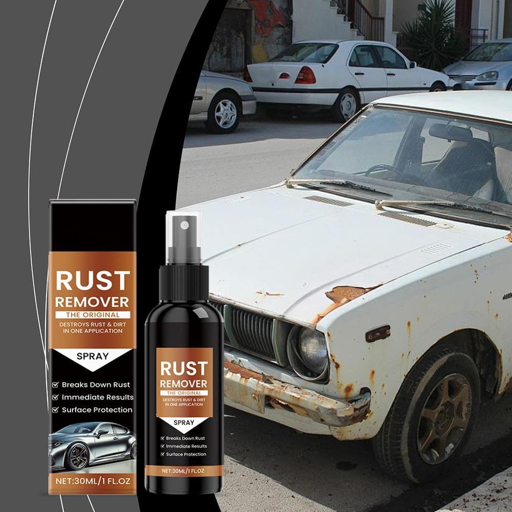 Fast-Acting Rust Remover Spray 3PCS for Tools and Surfaces