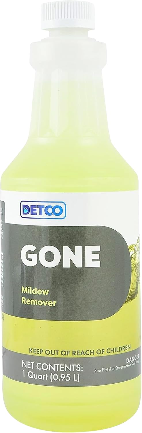 Detco GONE Mold Mildew Remover 1-Quart Spray