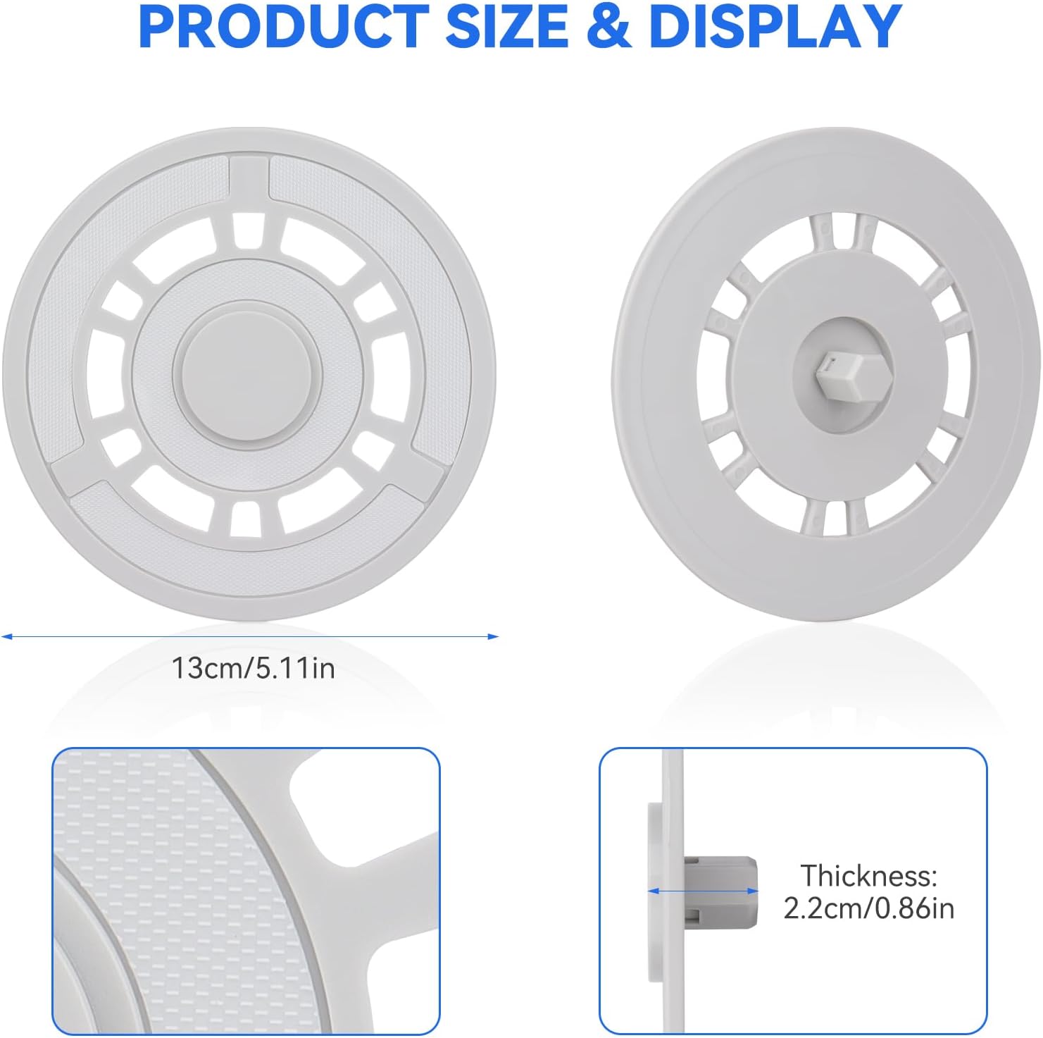 Sgizoku Mop Pad Plate Holder for Dreame Xiaomi Robot Vacuums