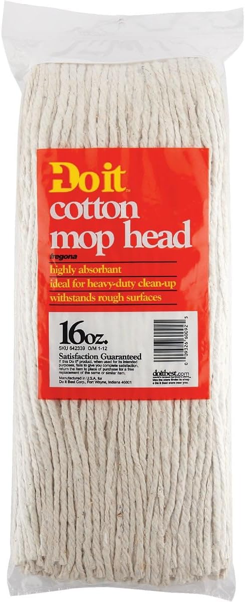 Nexstep Commercial Do It Cotton Wet Mop Head