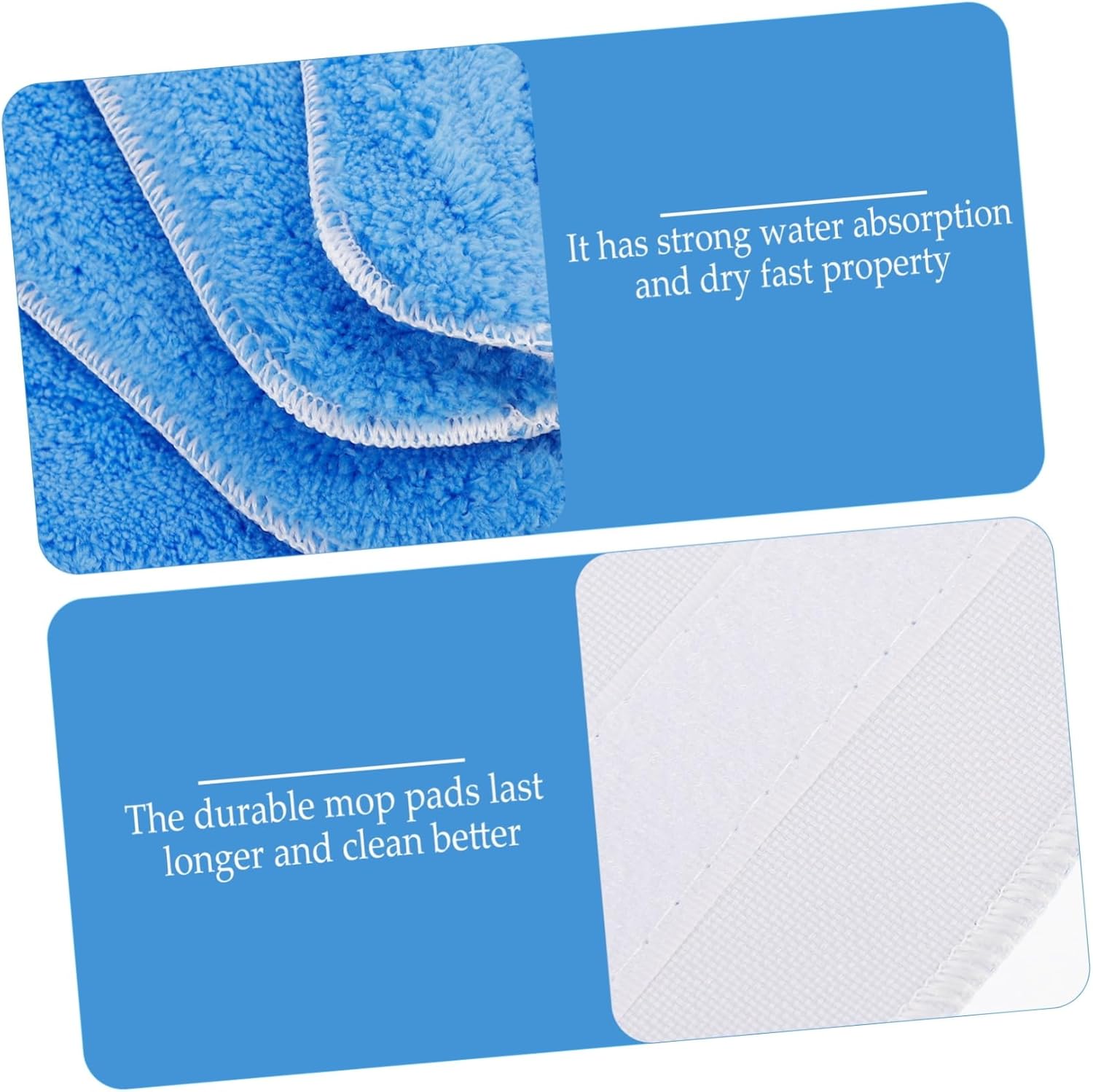 4PCS Cedar Mop Head Replacements for Steam Mops and Swiffer