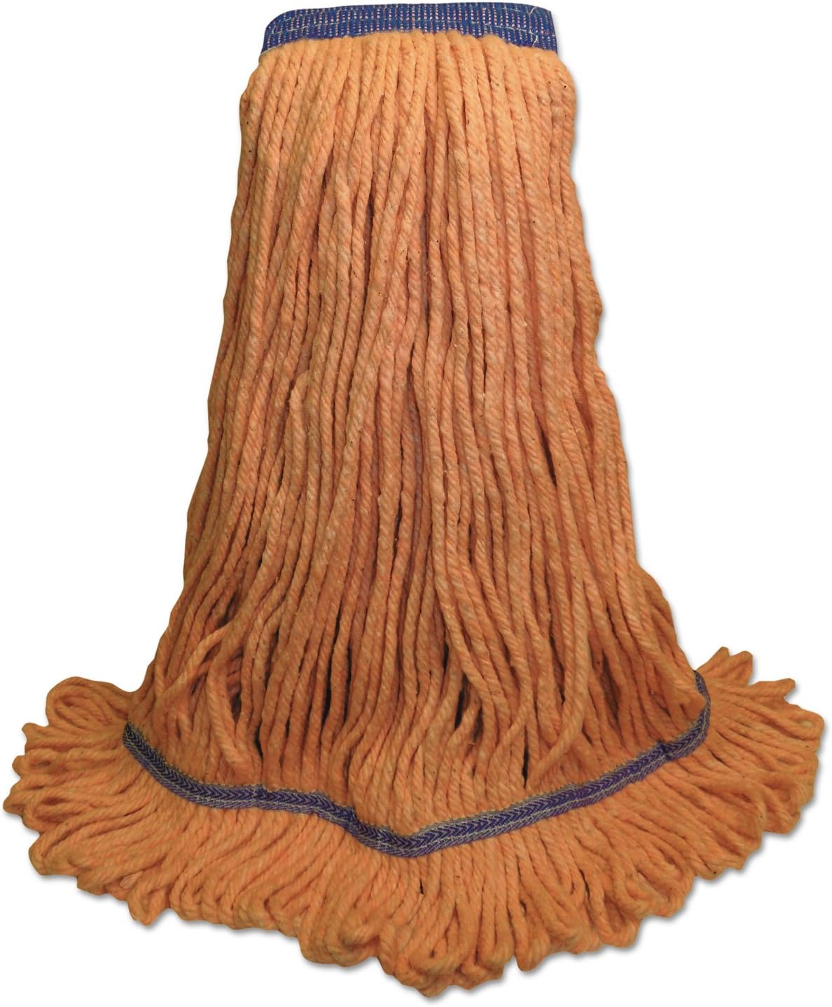 Boardwalk BWK504OR 5 in Super Loop Wet Mop Head - X-Large Orange
