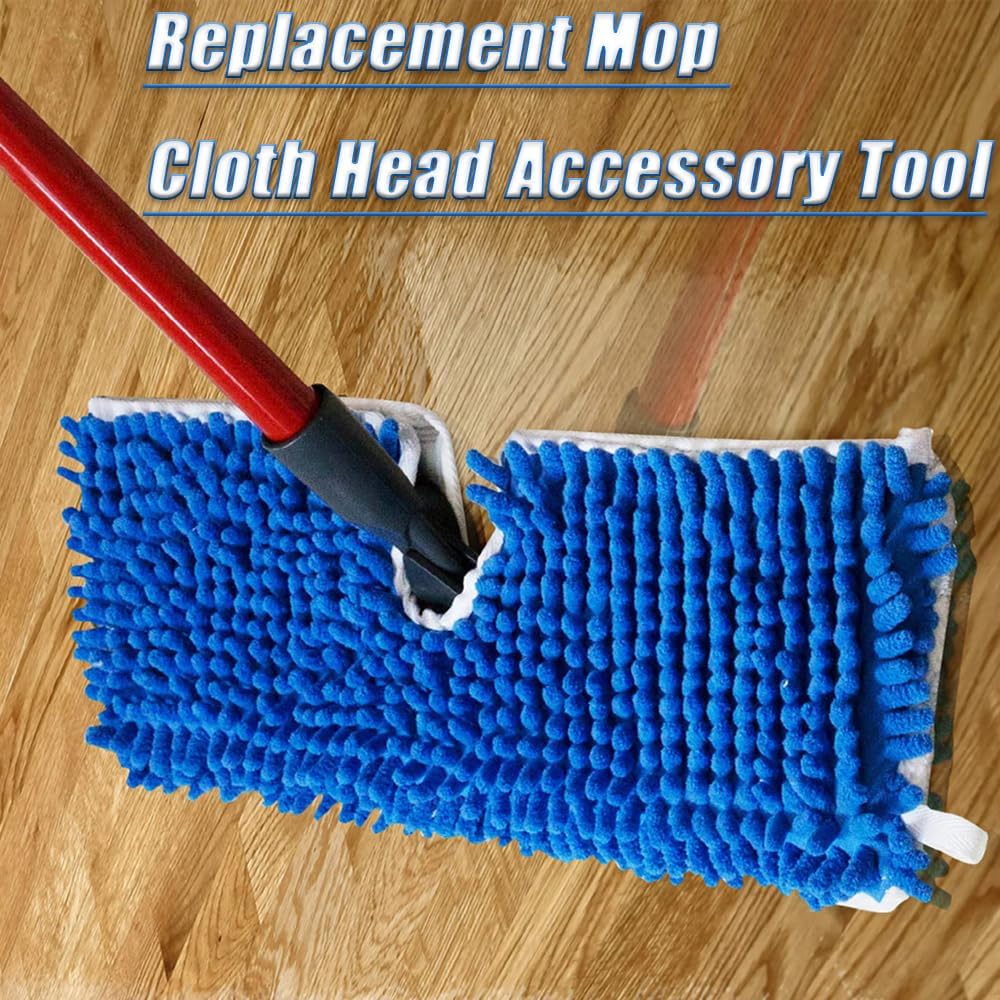 DRKLEAN Microfiber Mop Pads O-Cedar Dual-Action Replacement Heads Pack of 6