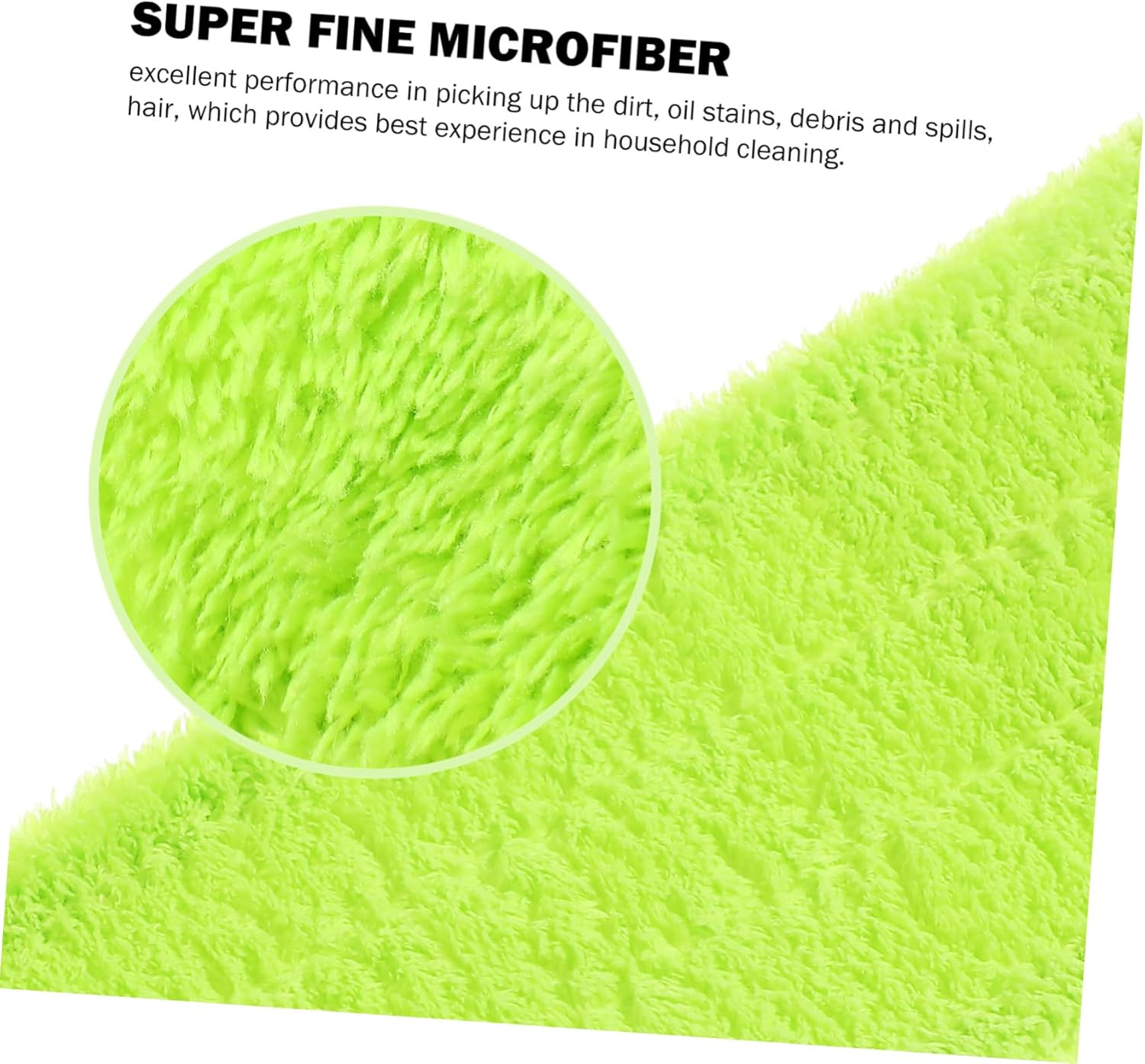 3PCS Microfiber Mop Pad Replacement for Household Cleaning