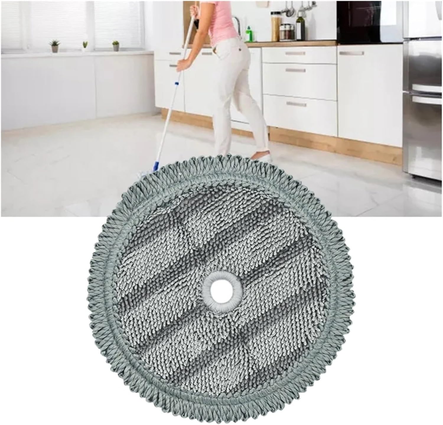 Vamarads Steam Mop Microfiber Replacement Pads - Universal Fit Durable Reusable
