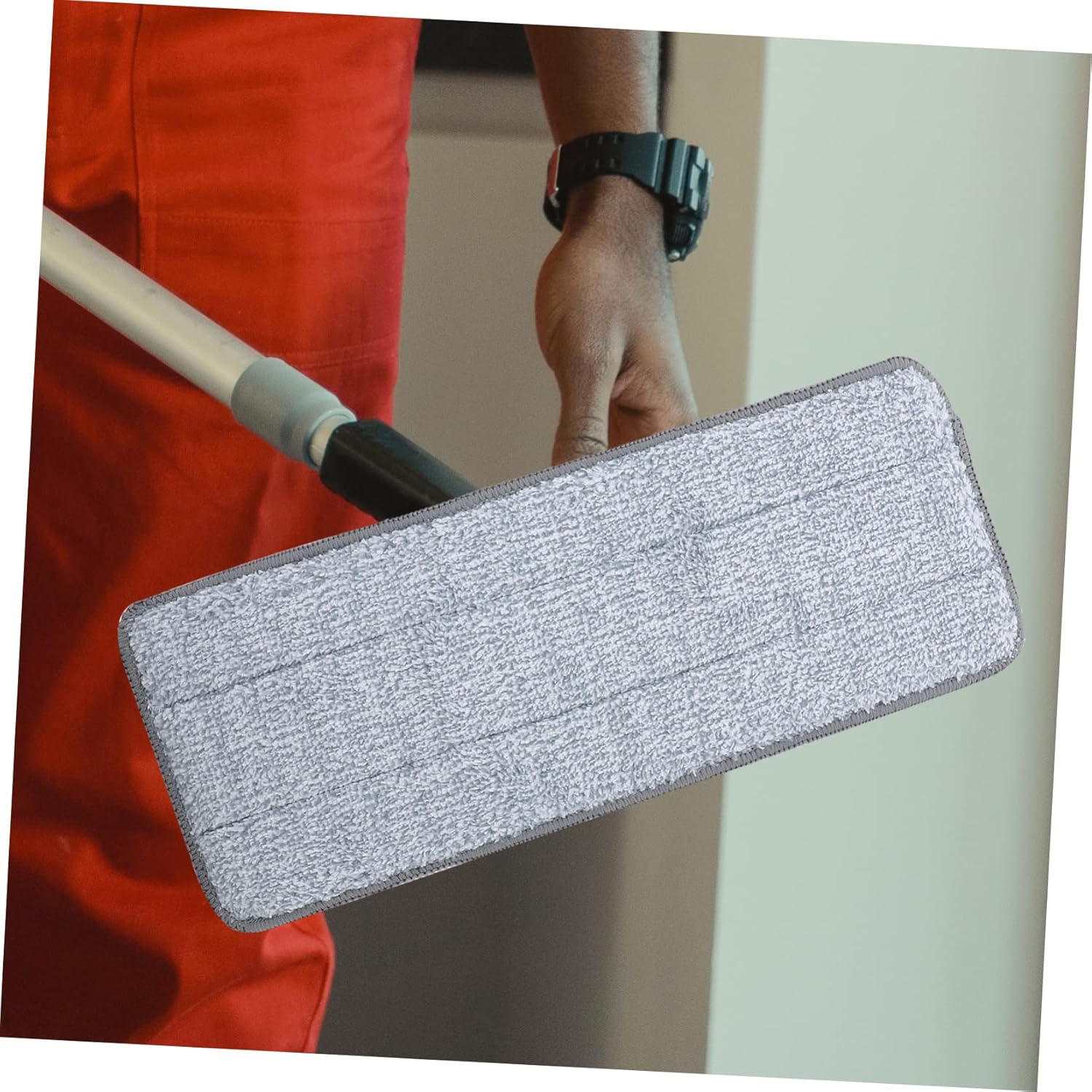 2pcs Replacement Mop Pads for Hardwood Tile Marble