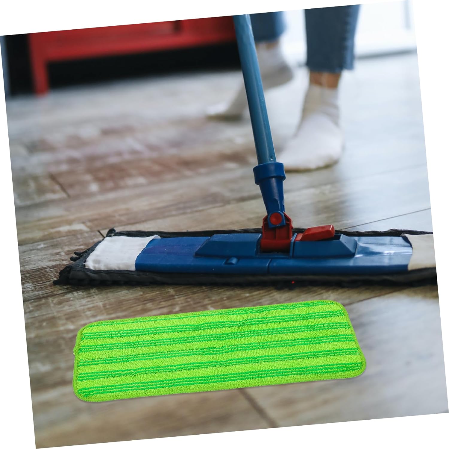 3pcs Microfiber Mop Replacement Pads for Hardwood and Tile Floors