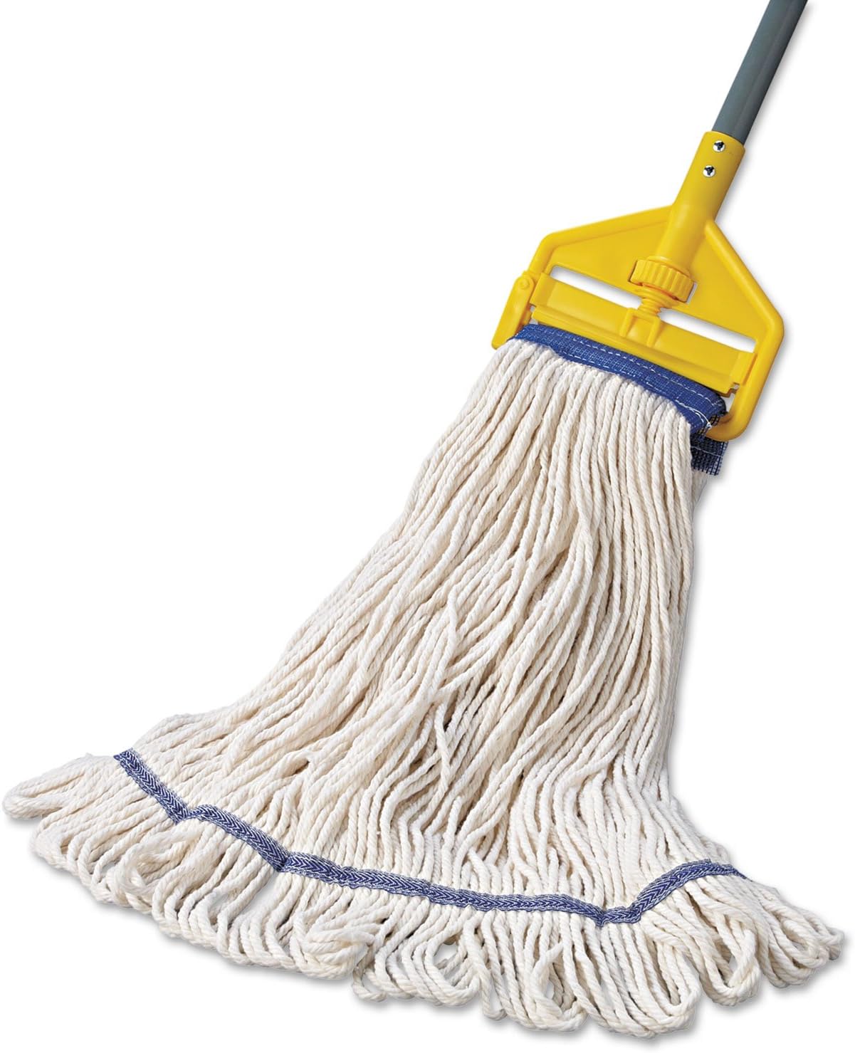 Boardwalk BWK504WH 5 in Super Loop Wet Mop Head - X-Large White