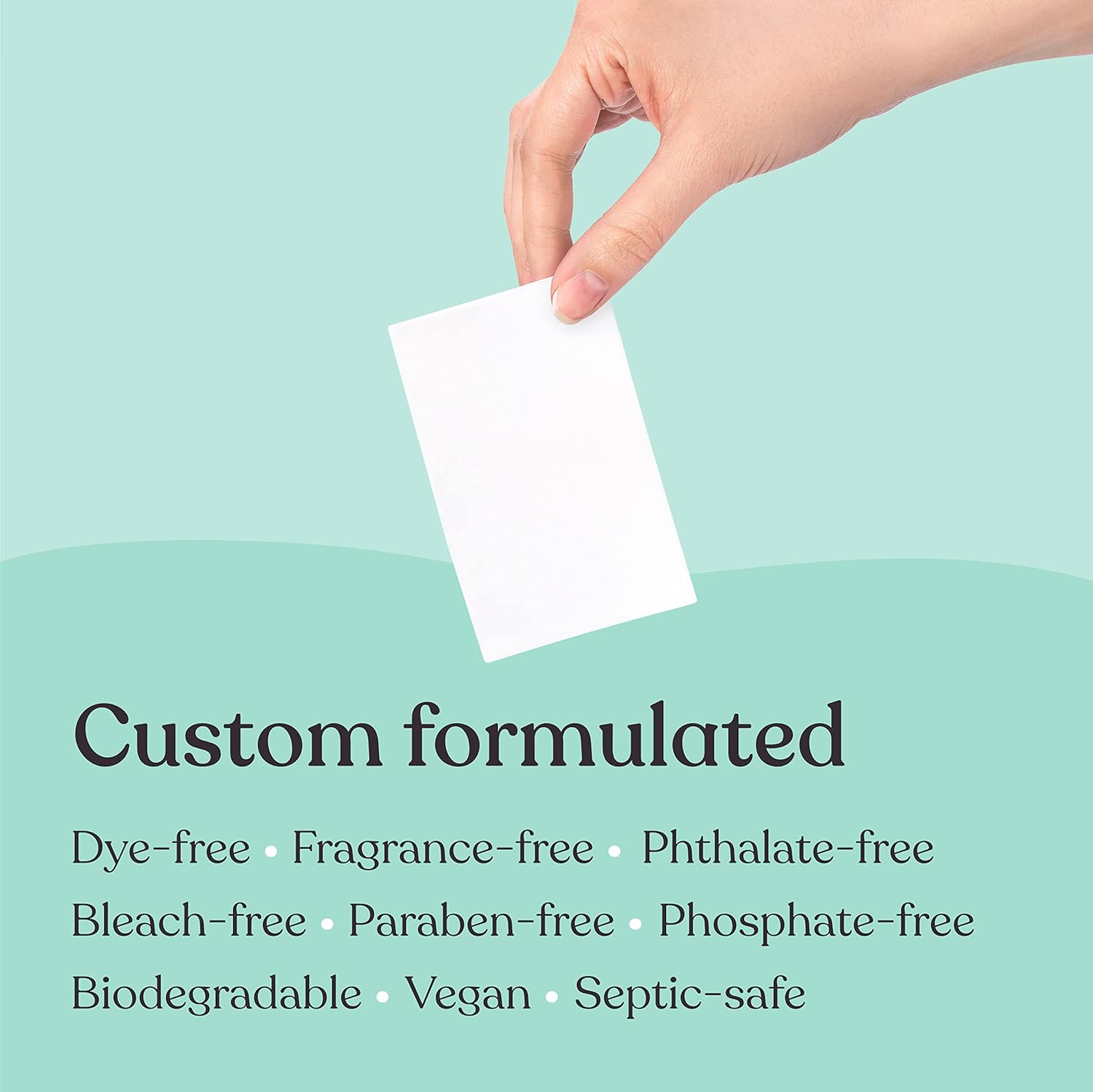 Lazy Coconuts Toilet Cleaner Strips - 60 Cleans Plastic-free Dye-free