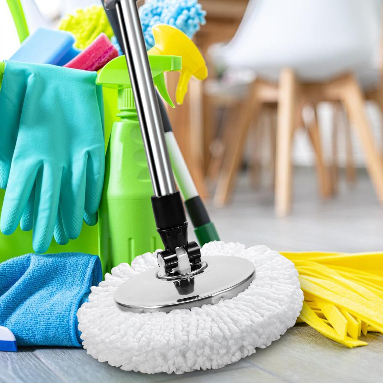 Homoyoyo Universal Mop Head Replacement for Rotating Mops