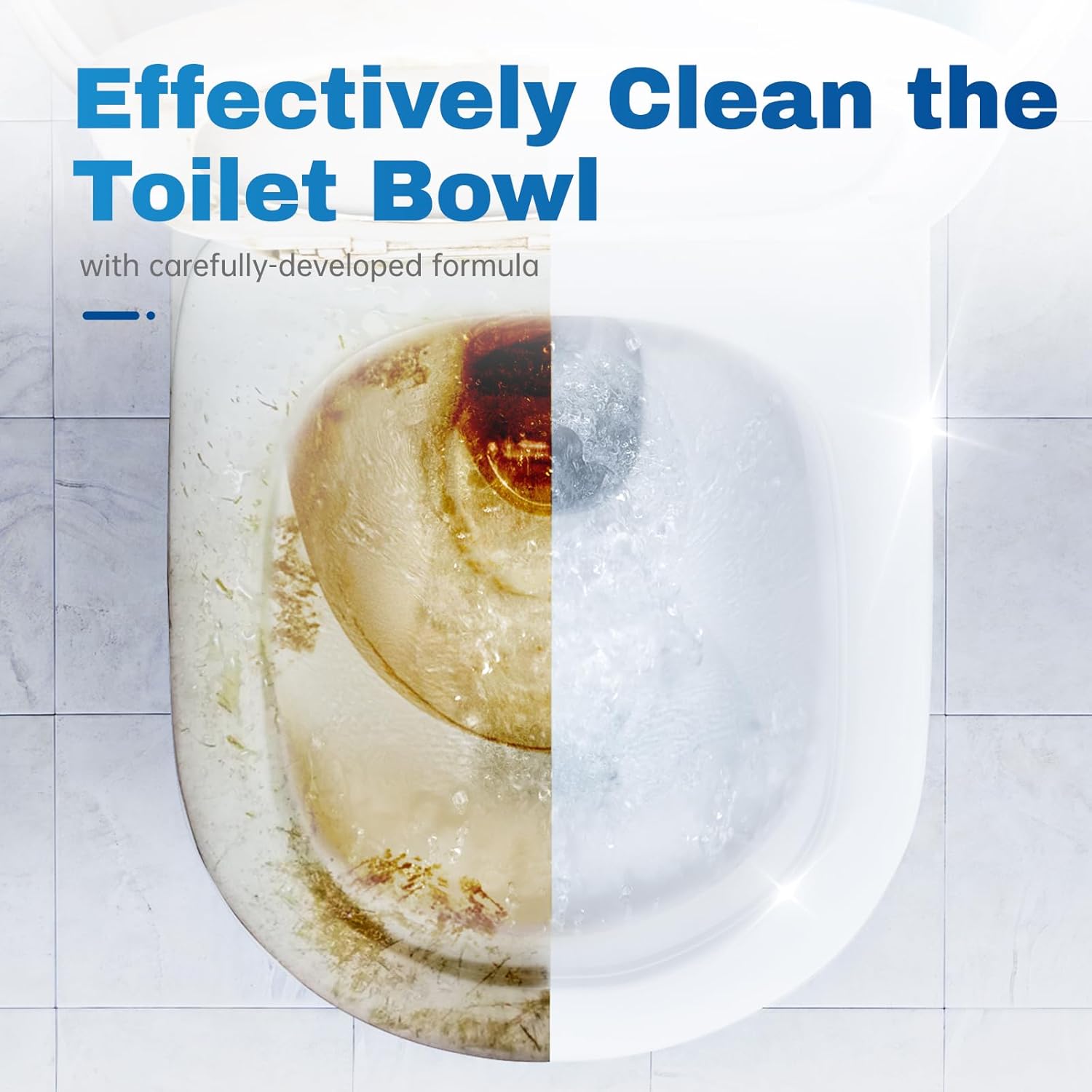 Vacplus Toilet Bowl Cleaner Tablets 50 Pack