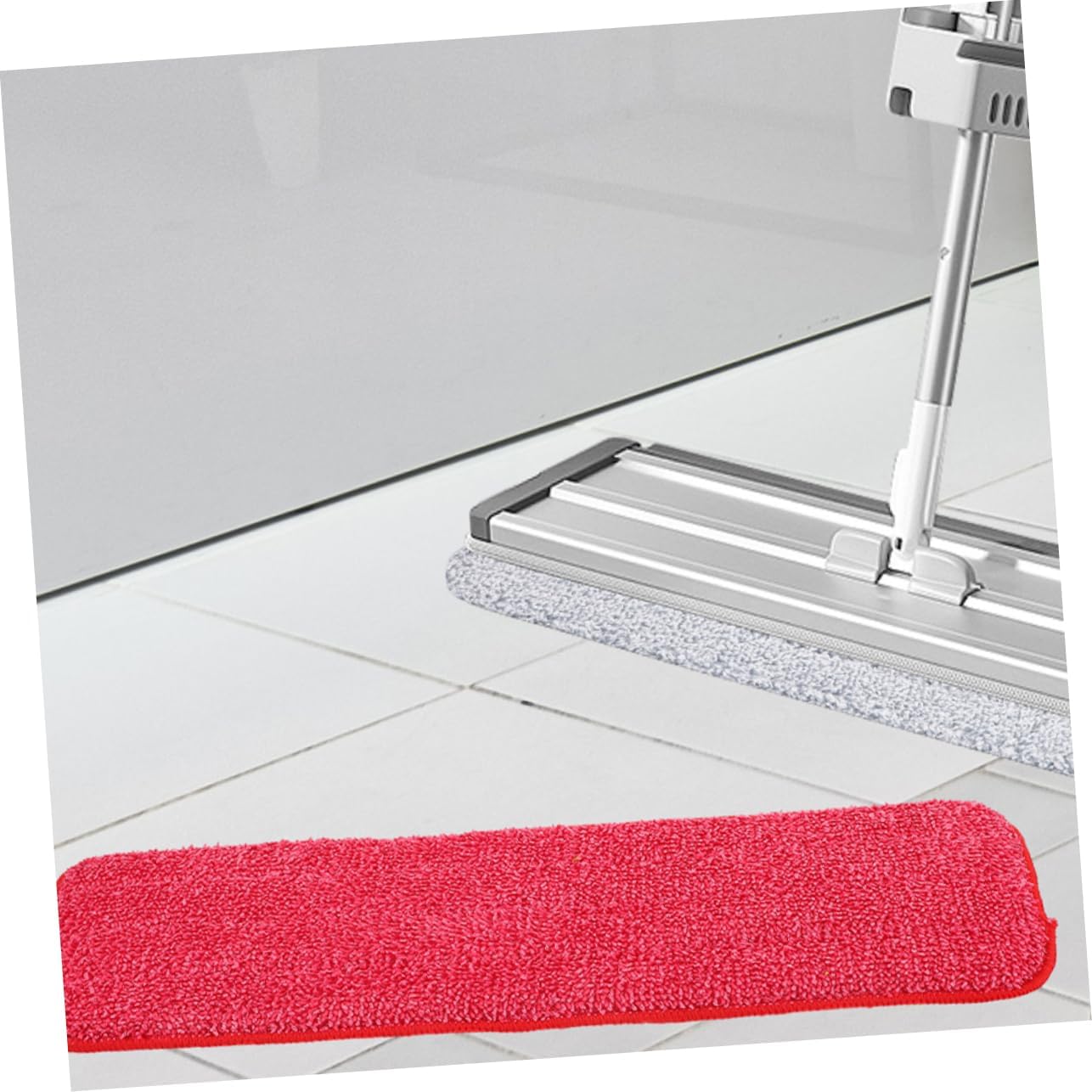 5Pcs Reusable Fiber Mop Pads for Durable Cleaning