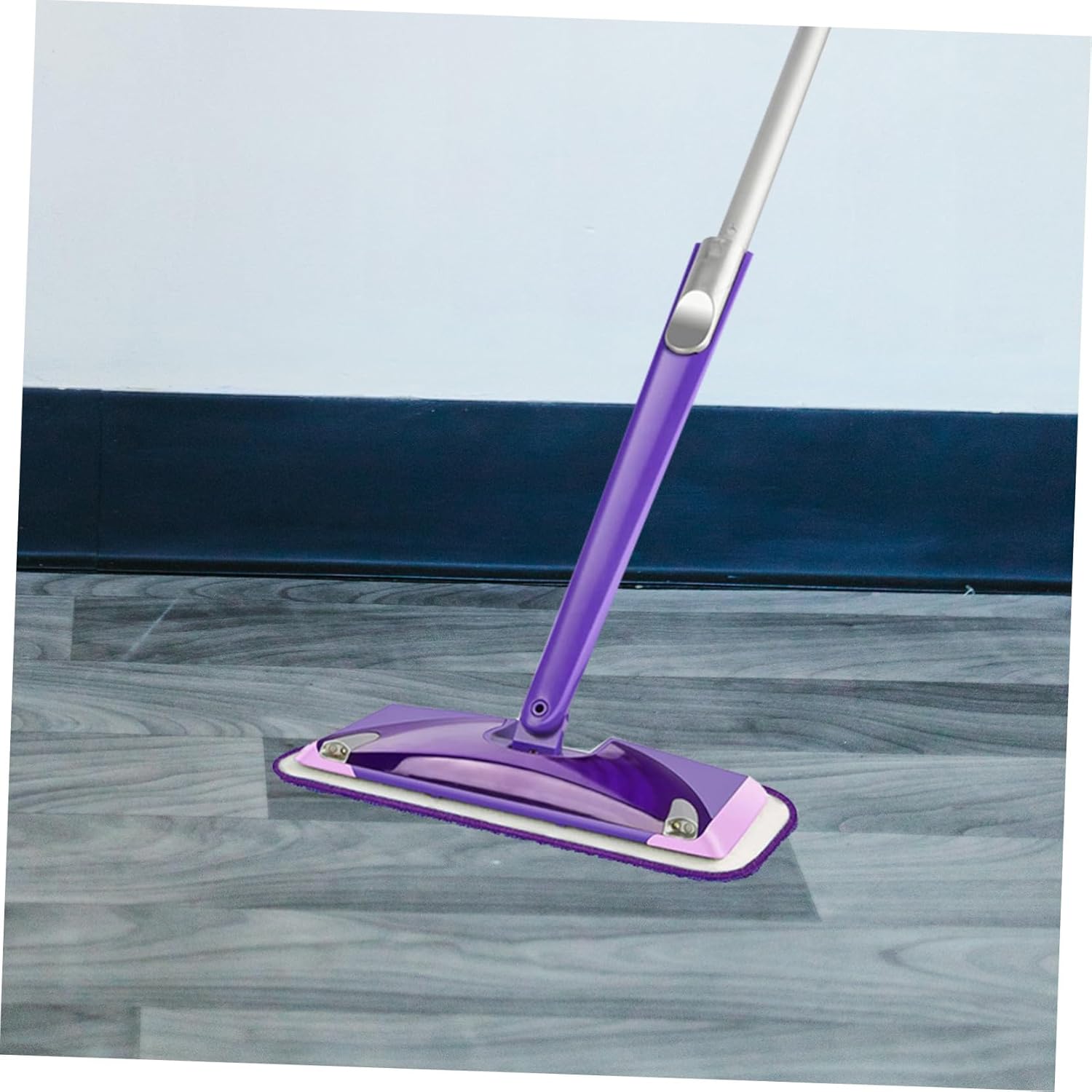 Ipetboom 2pcs Reusable Mop Pads for Hardwood and Tile Cleaning