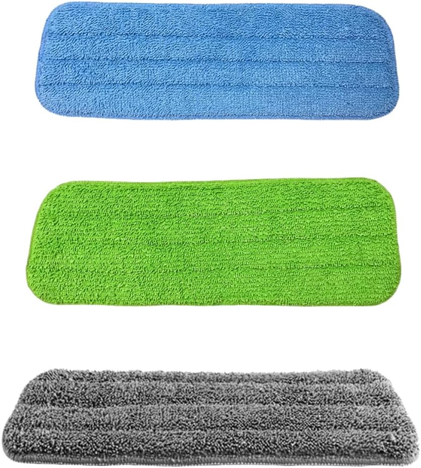 CALLARON 3Pcs Water Spraying Mop Cloth Replacement Set