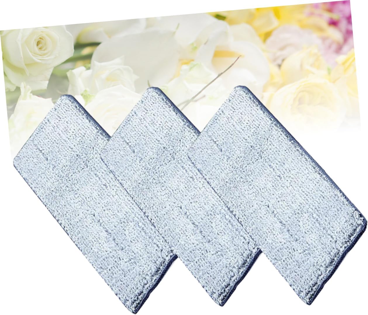 3pcs Durable Mop Cloth for Efficient Cleaning and Pet Hair Removal