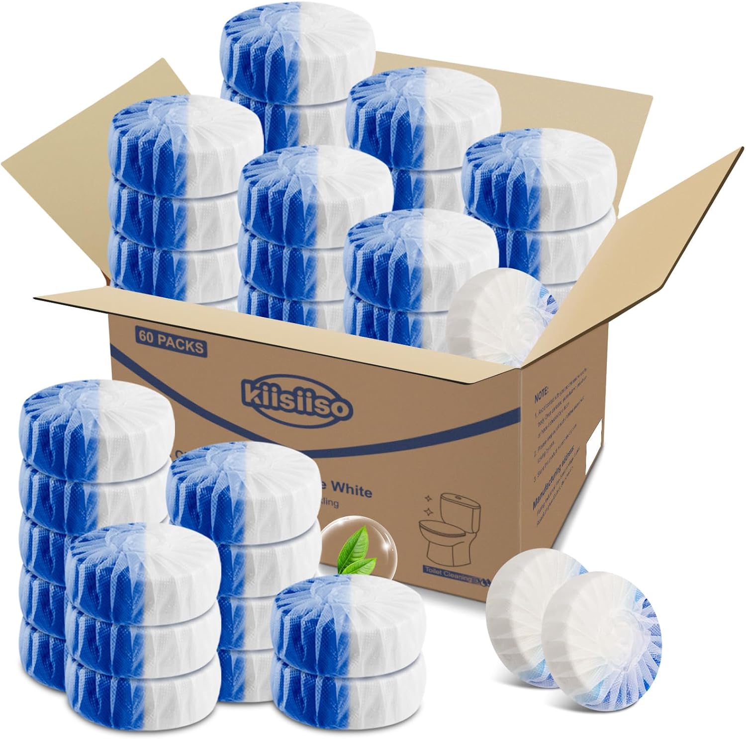 KIISIISO Ultra Clean Toilet Tablets 60 Pack