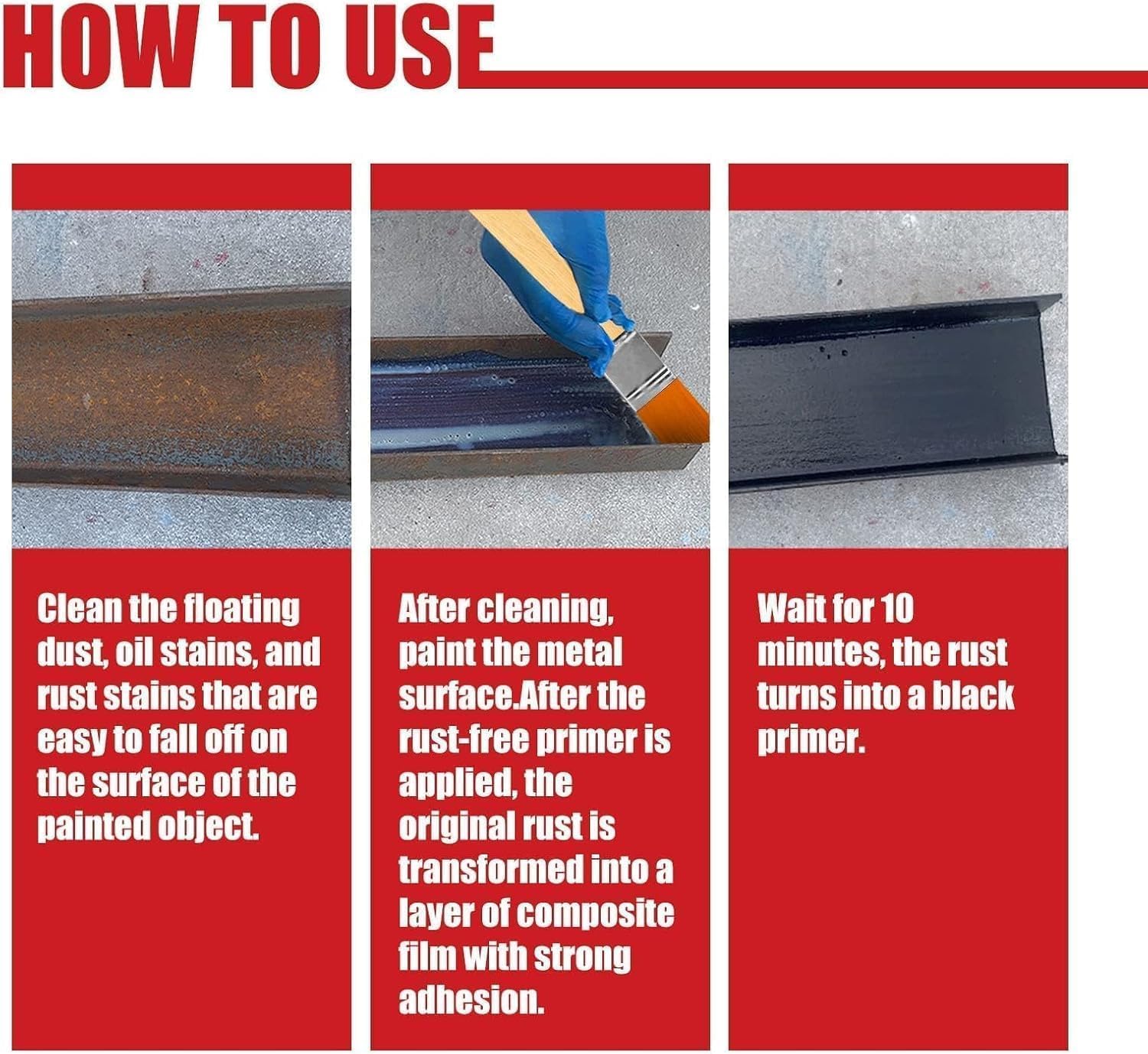 Rust Converter Paint - 300g Metal Rust Remover