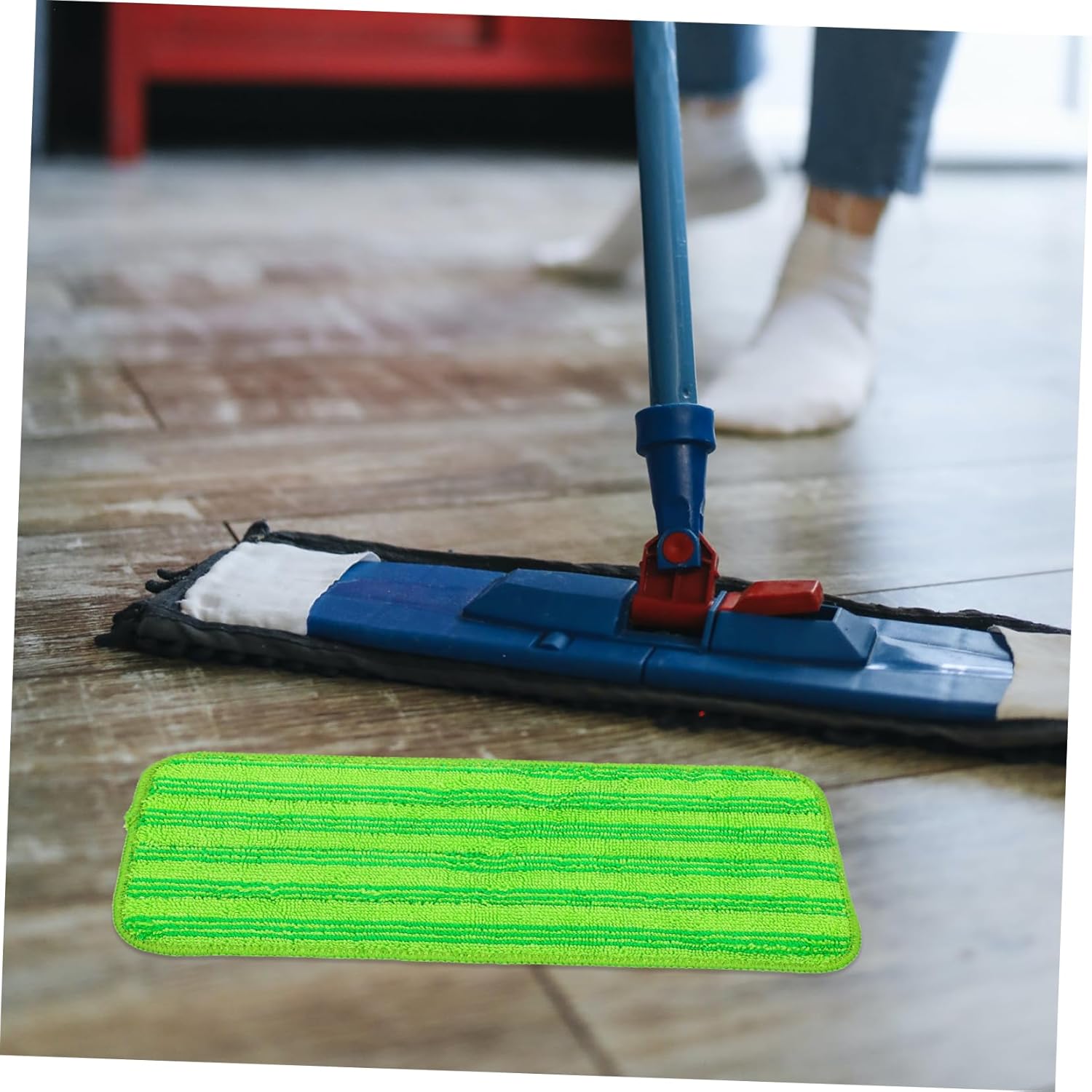 3pcs Reusable Microfiber Mop Refill Pads for Hardwood and Tile Floors