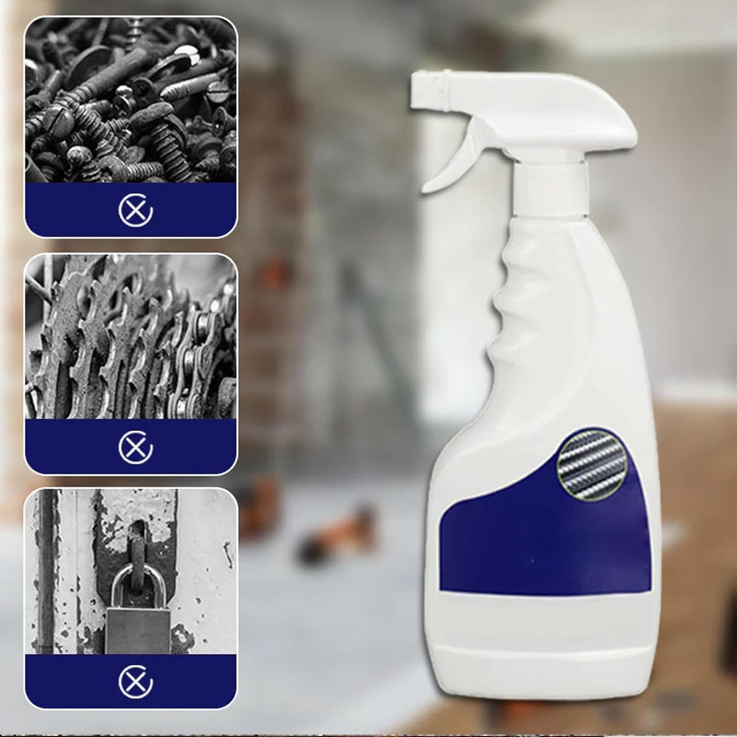 BZDVS Heavy-Duty Metal Rust Remover 1 Pcs