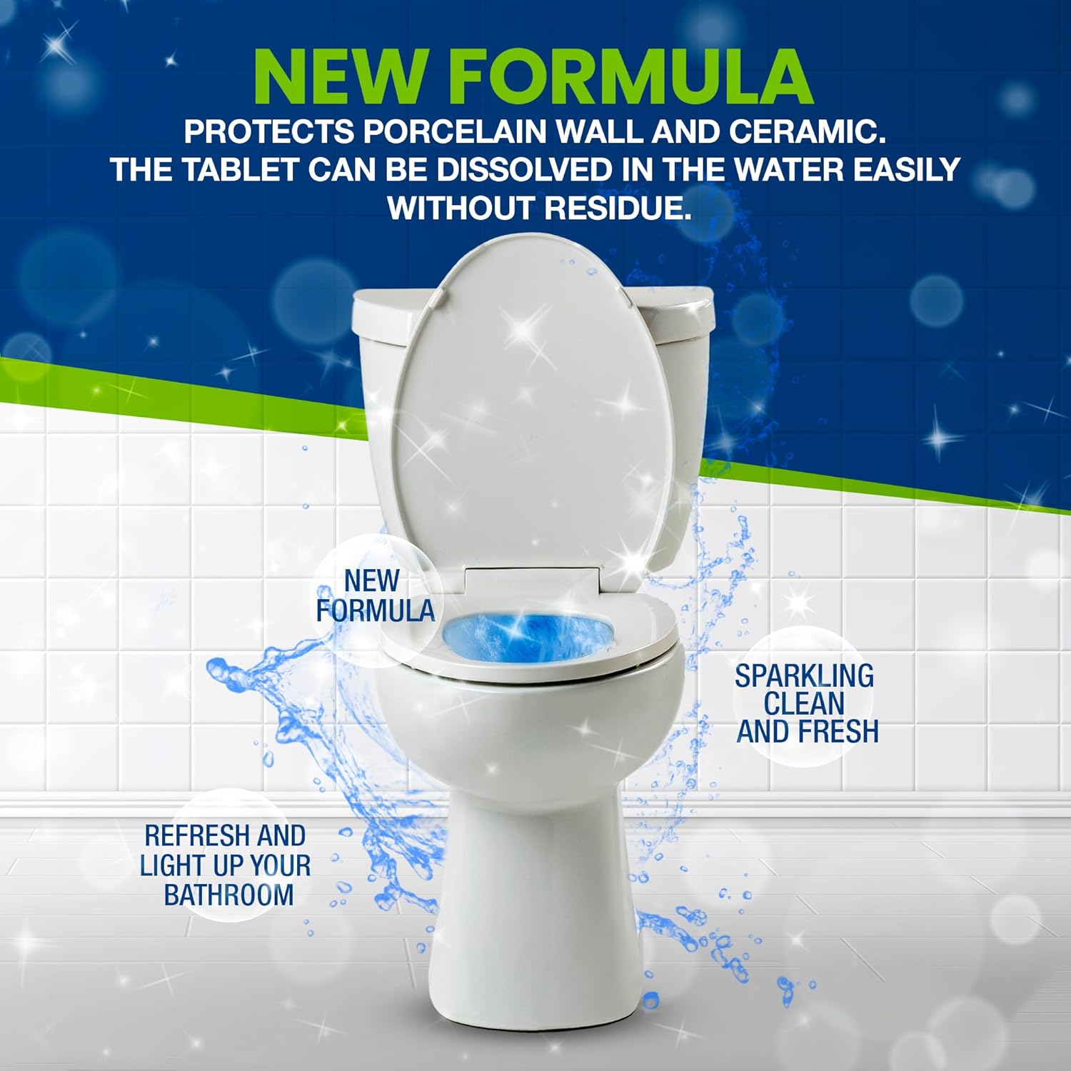 True Fresh Toilet Bowl Cleaner Tablets 24-Pack 1 Year Supply