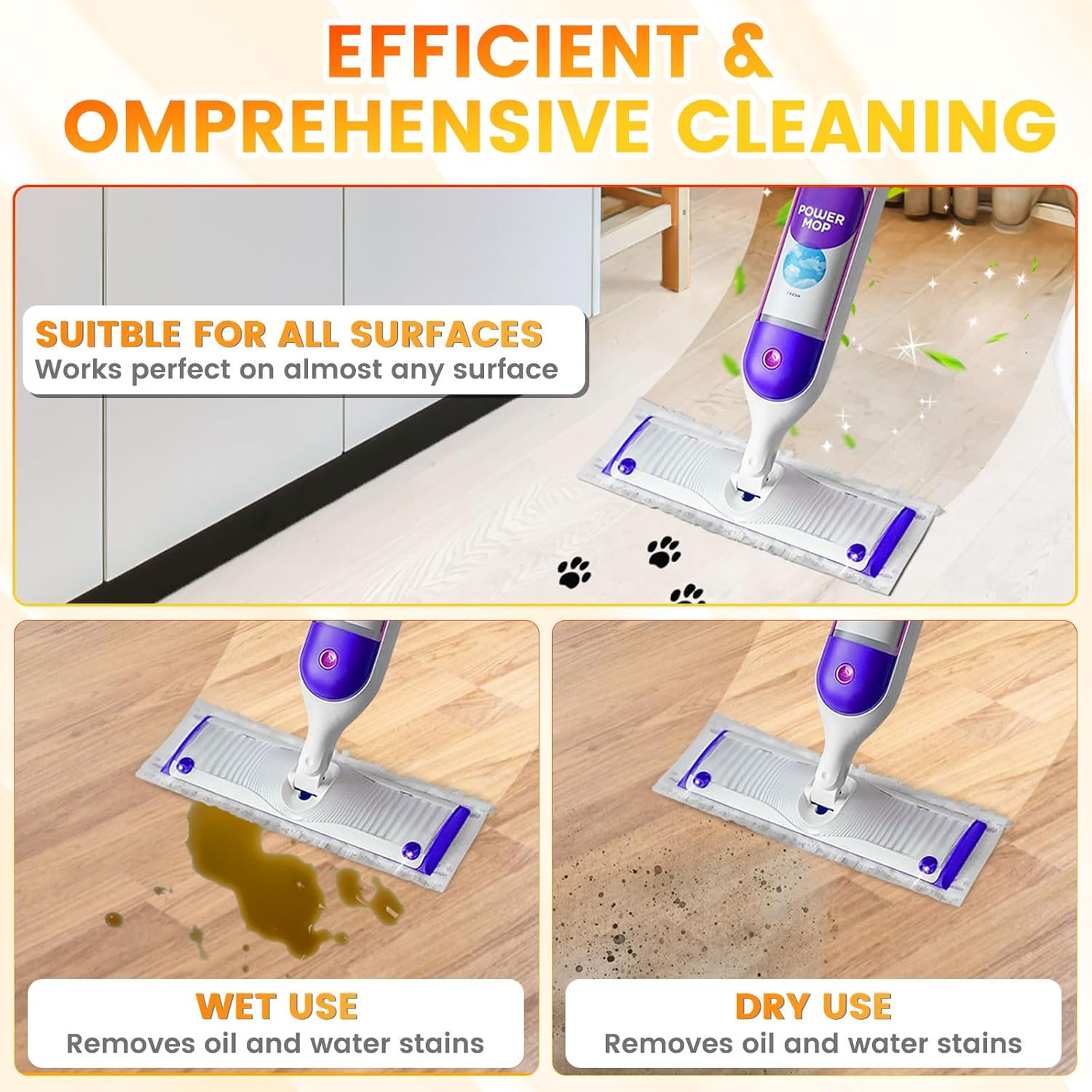 20 Count Swiffer PowerMop Replacement Mop Pads