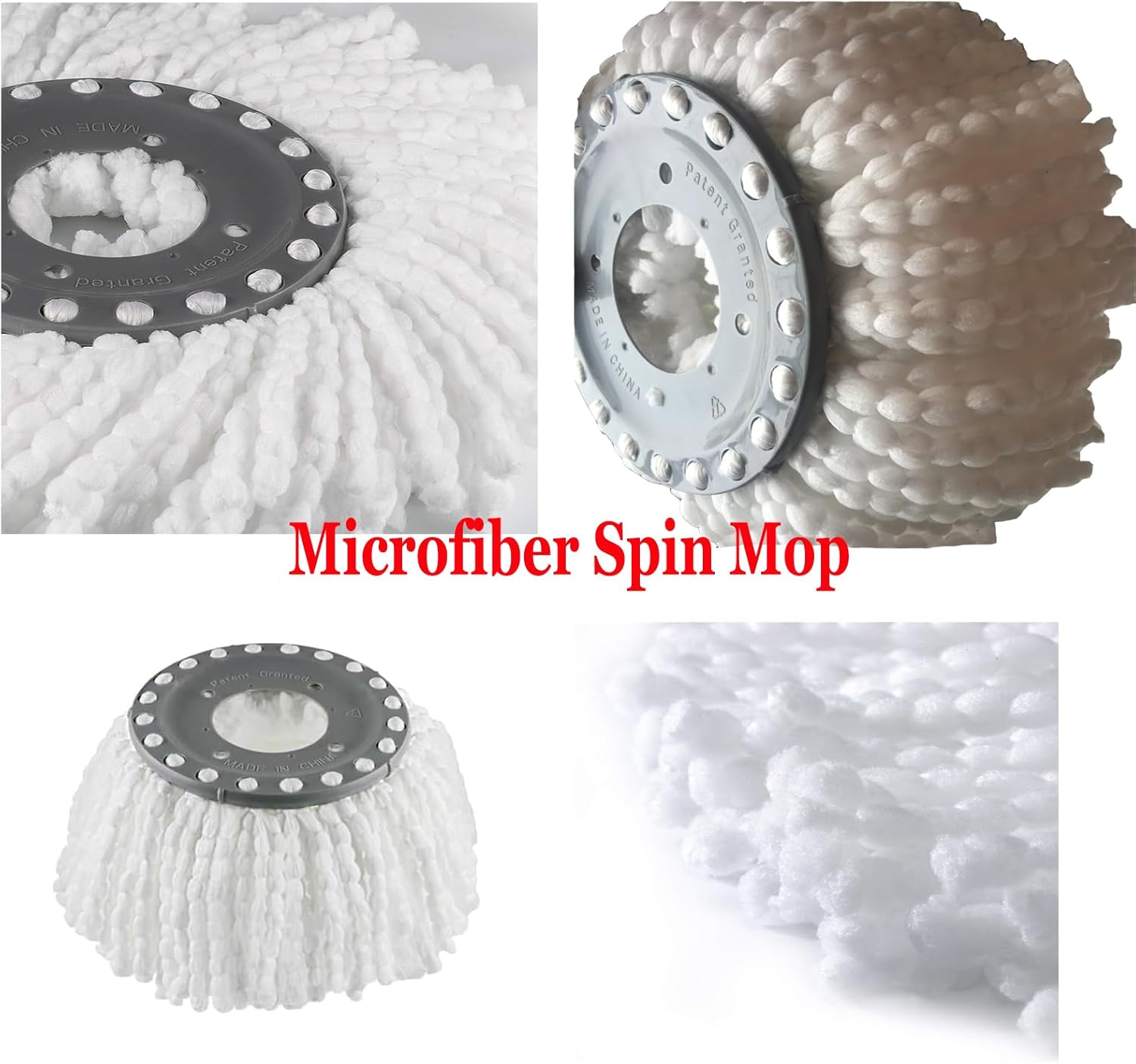 YWSHF 5PCS Spin Mop Head Refill for Standard Mops