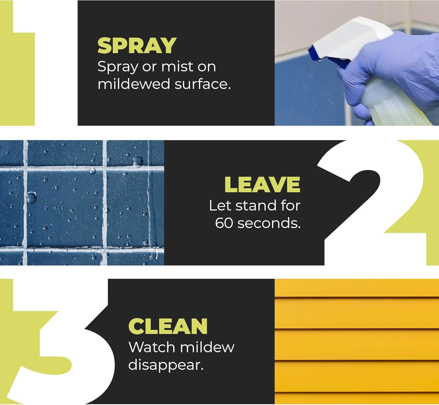 Detco GONE Mold Mildew Remover 1-Quart Spray
