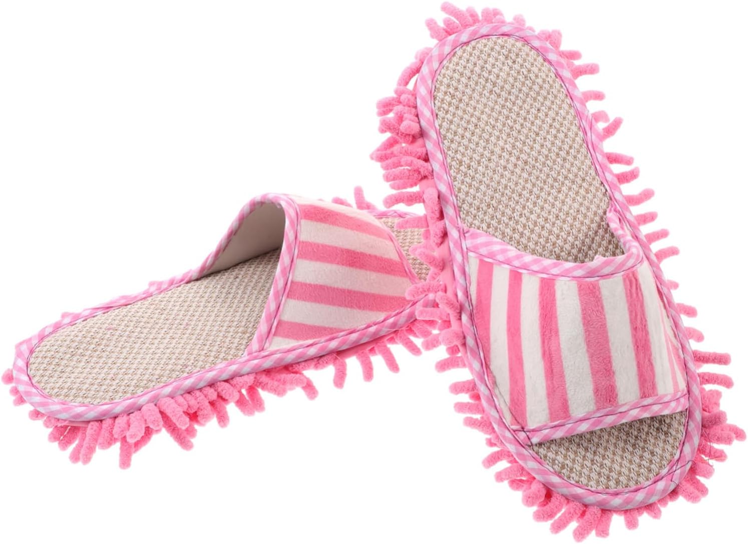 1 Pair Minkissy Mop Slippers for Women