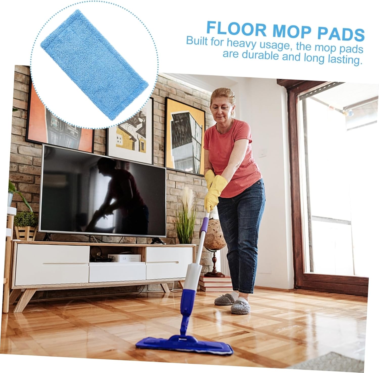 PACKOVE Cleaning Mop Replacement Head