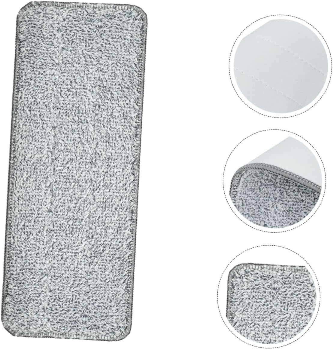 3pcs Microfiber Mop Pads Replacement Durable Floor Cleaner