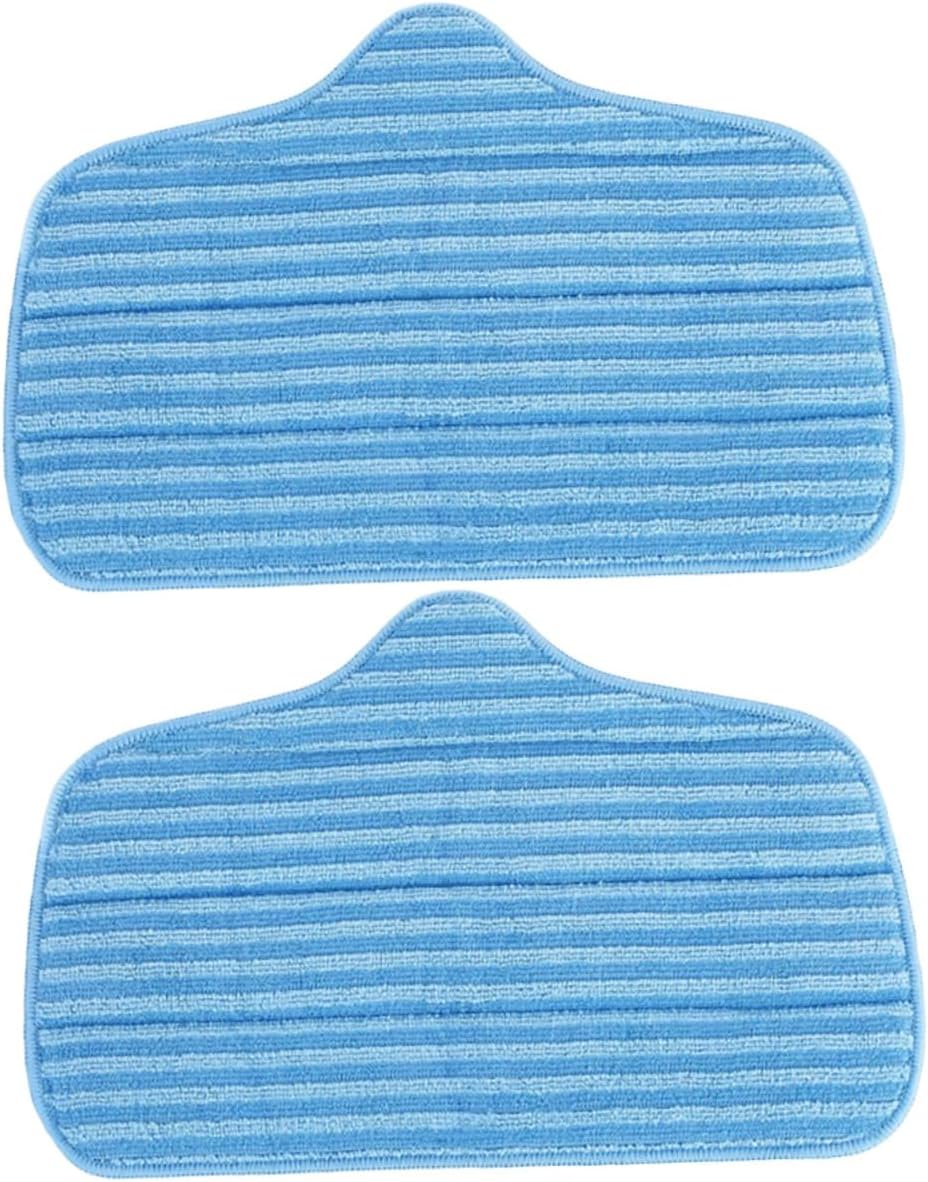 Minkissy 2pcs Microfiber Mop Pads Replacement for Efficient Floor Cleaning