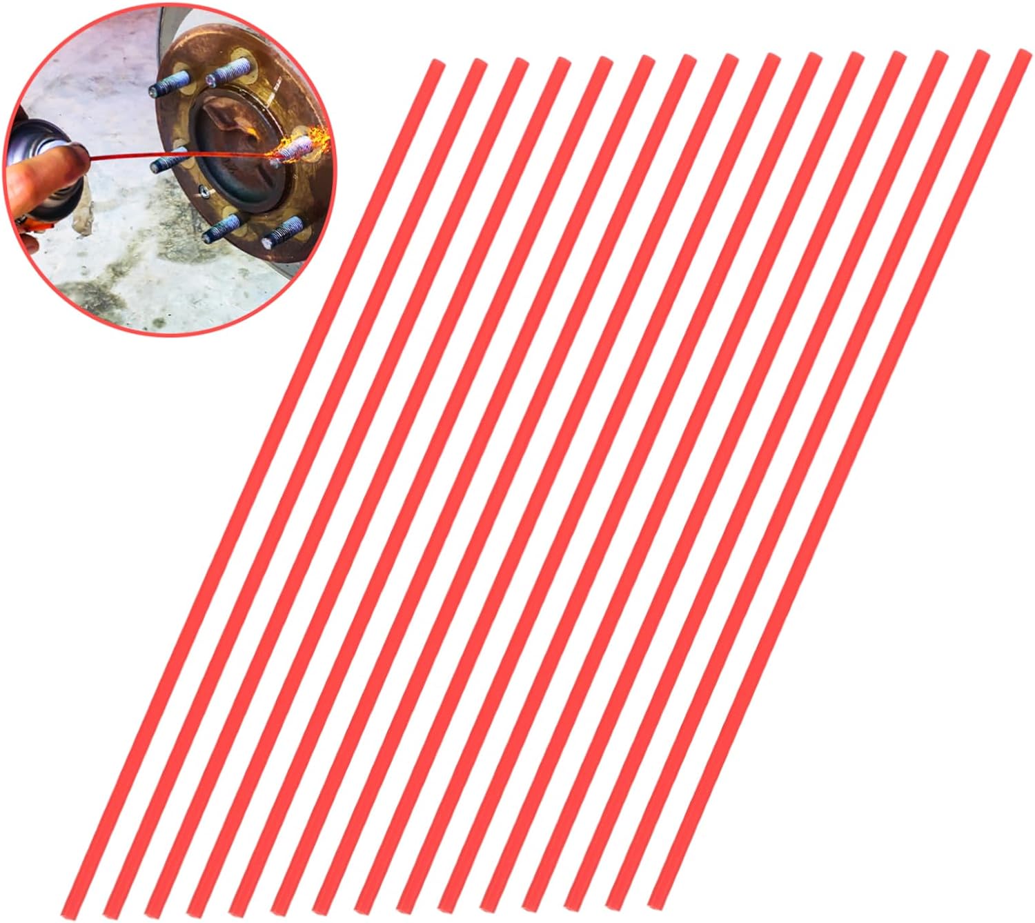 HAWILLOSCH Rust Remover Spray Nozzle 50pcs Extension Tube
