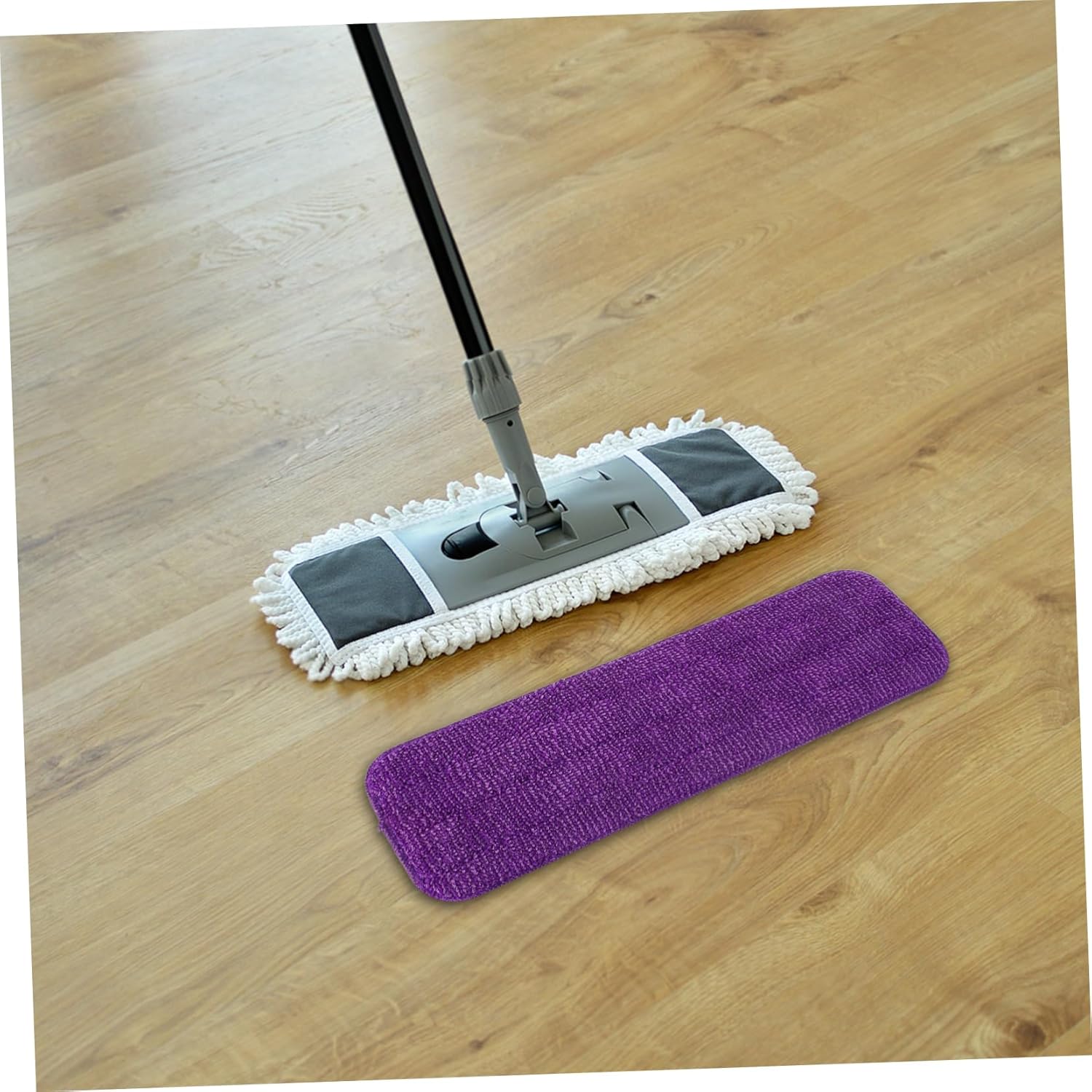 2PCS High Absorbent Replacement Mop Heads for Machine Wash