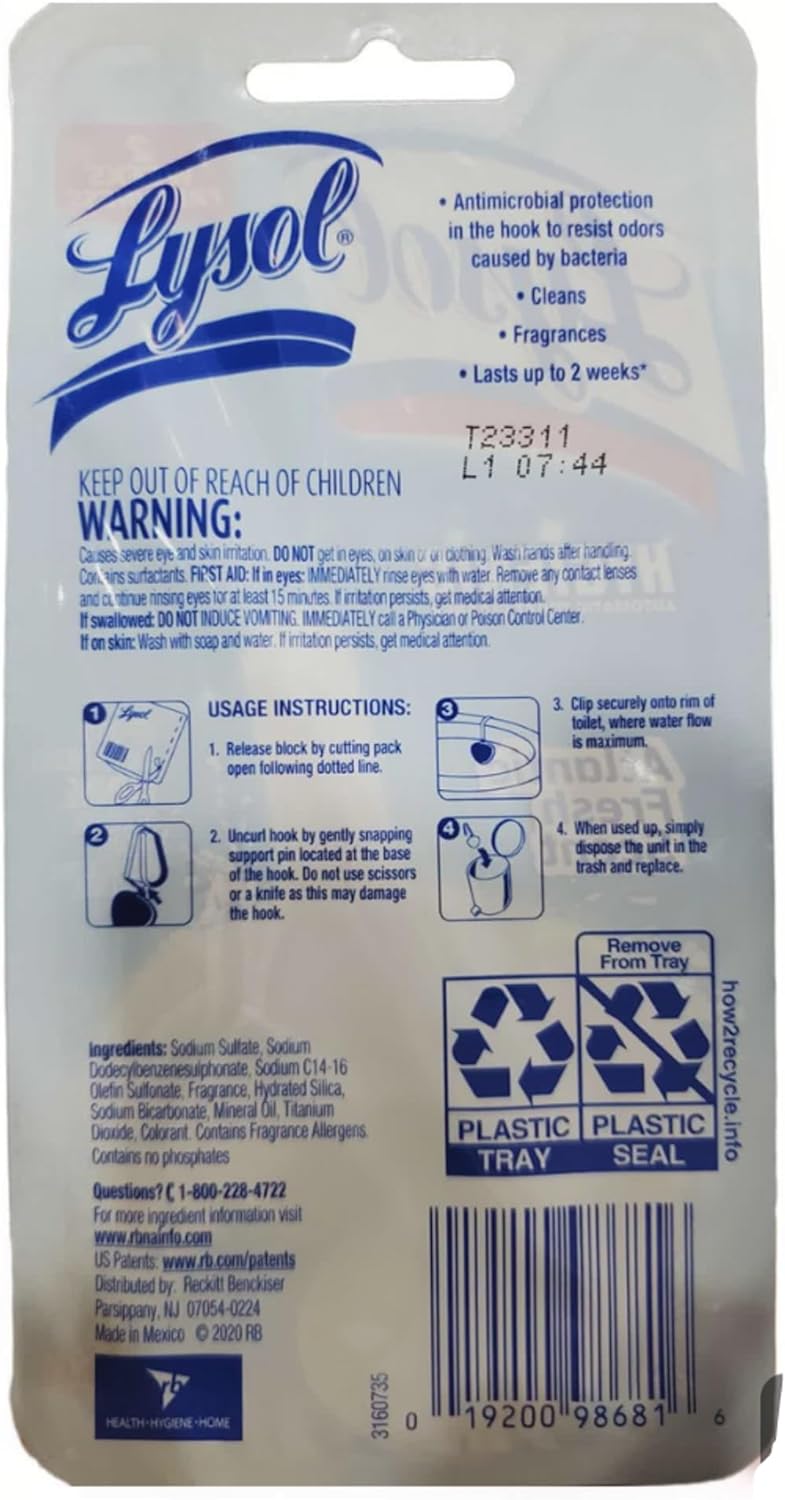 Lysol Toilet Bowl Cleaner 24 Ounces Lemon