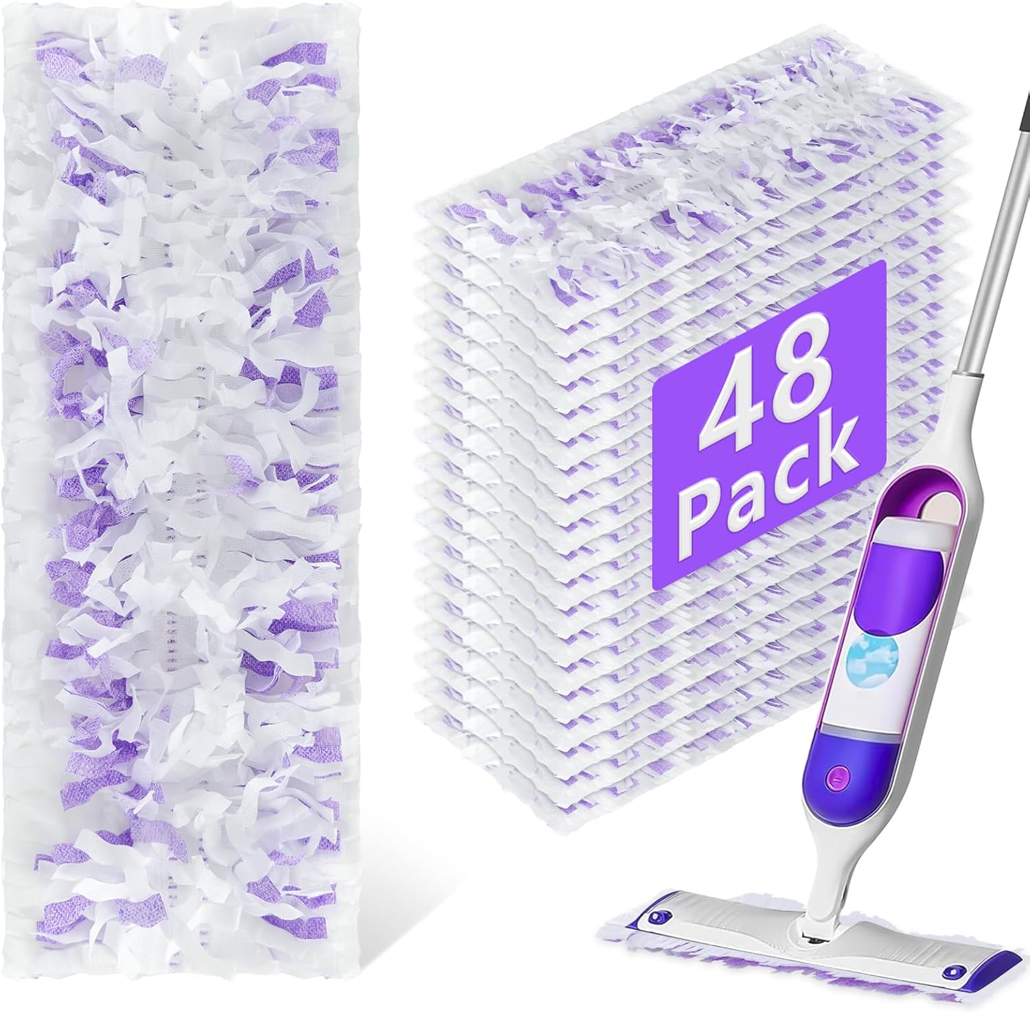 48 Pack Docxcdo Power Mop Refill Pads