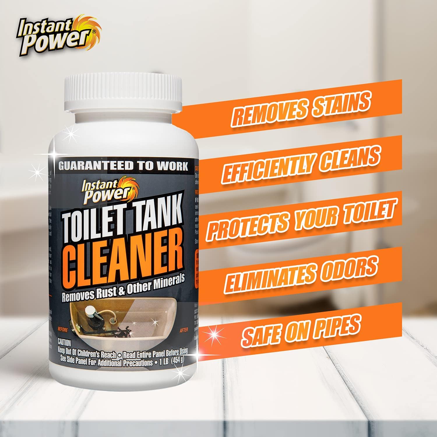Instant Power Professional Toilet Tank Cleaner 1 lb 1